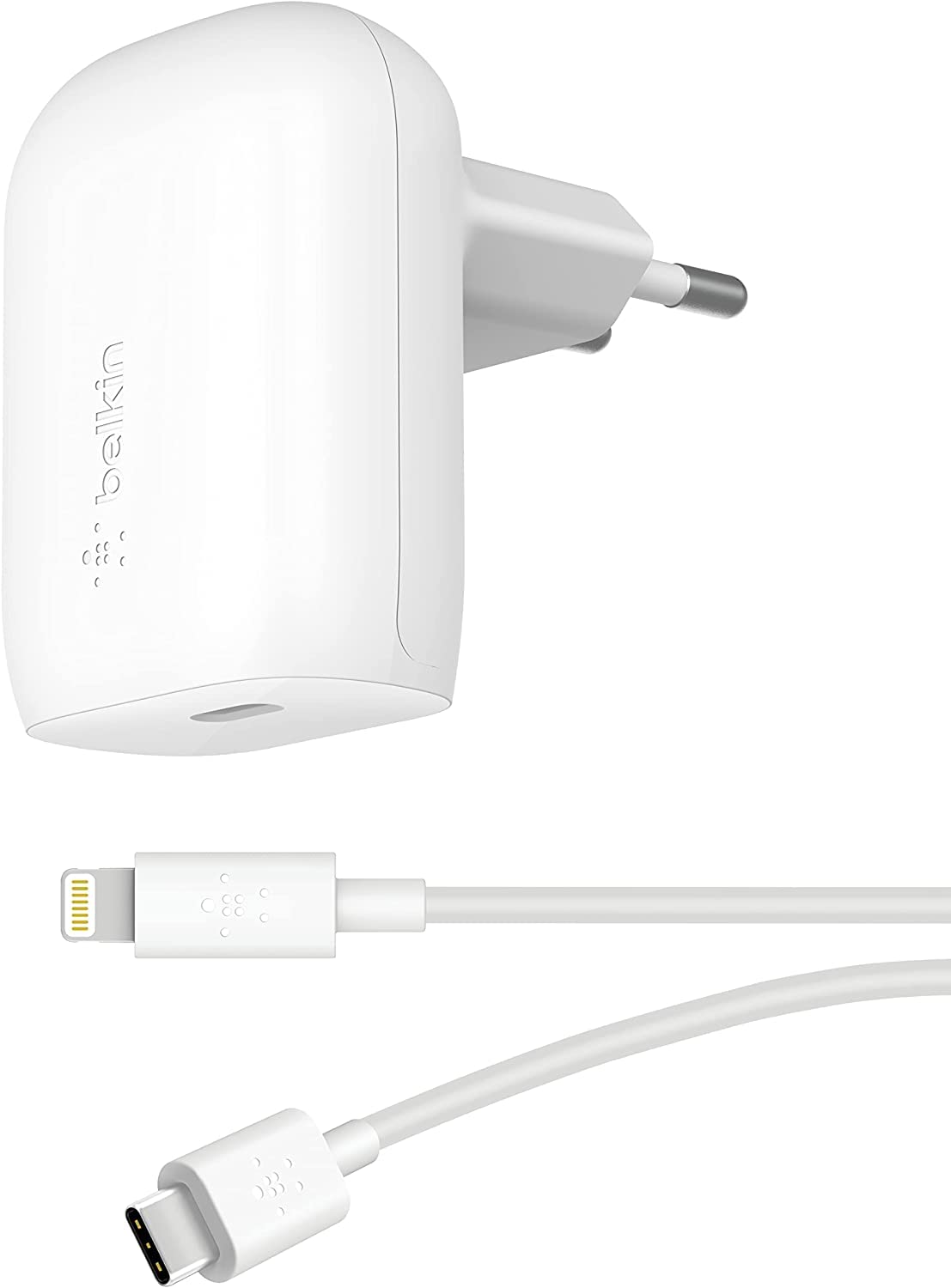 belkin-30w-usb-c-power-delivery-home-charger-caricatore-da-parete-usb-if-certifi image 1