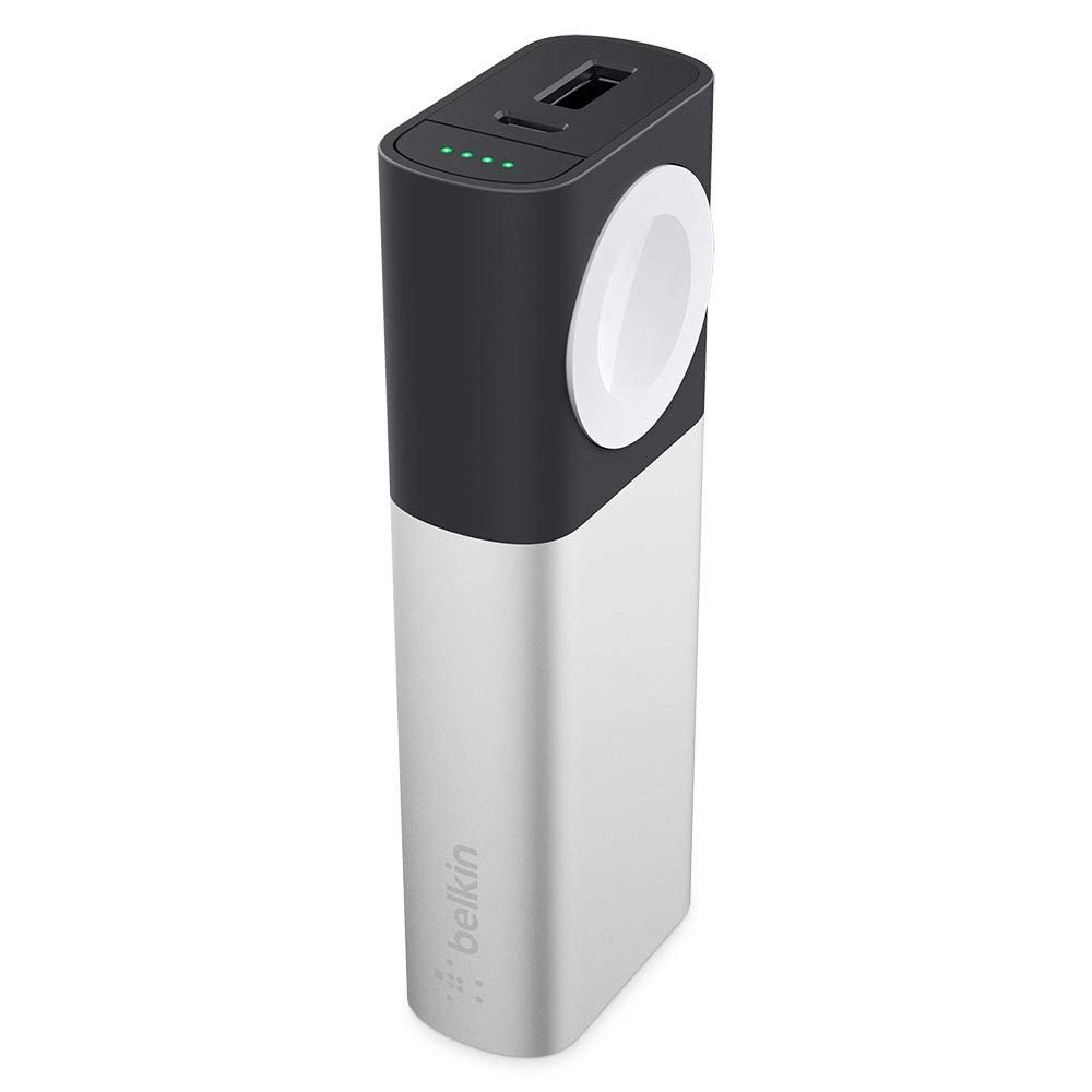 belkin-valet-charger-batteria-esterna-6700-mah-2-in-1-ricarica-magnetica-apple-w image 1