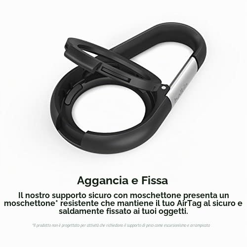 belkin-secure-holder-con-moschettone-per-apple-airtag-chiusura-snap-and-lock-ner image 7