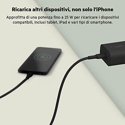 belkin-boostcharge-caricabatteria-da-parete-25-w-pps-usb-c-pd-ricarica-rapida-ip image 8