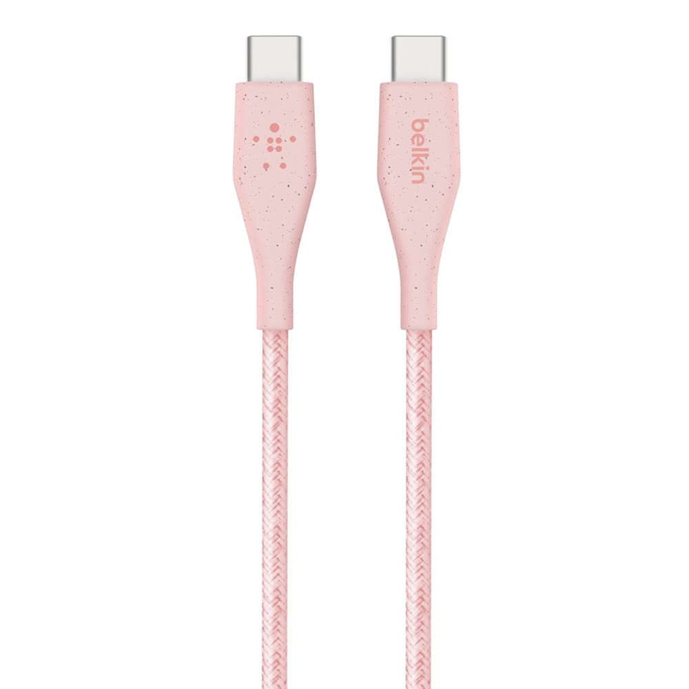 belkin-boost-charge-cavo-usb-c-a-usb-c-con-cinturino-nylon-intrecciato-1-2-m-ros image 2