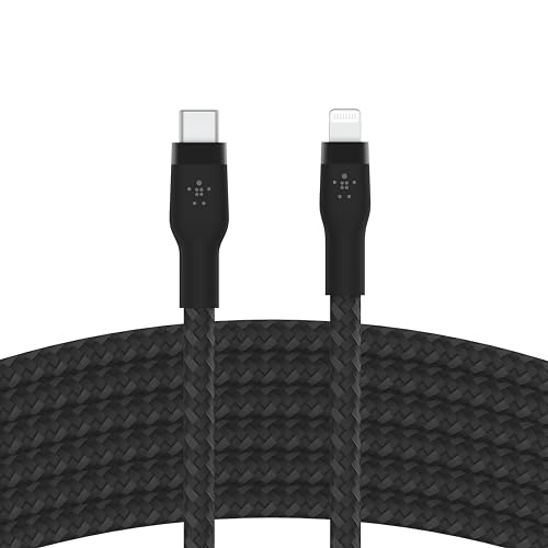 belkin-boostcharge-pro-flex-cavo-usb-c-a-lightning-intrecciato-1-m-certificato-m image 8