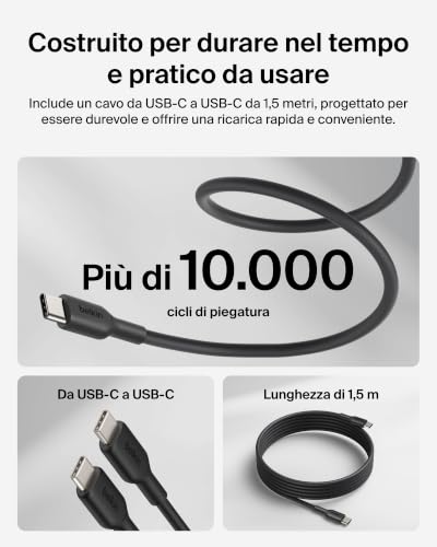 belkin-boostcharge-caricatore-usb-c-gan-100-w-caricatore-compatto-da-viaggio-con image 4