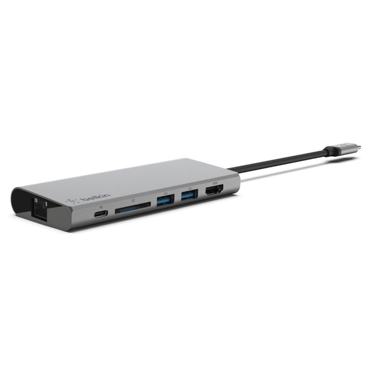 belkin-hub-multimediale-usb-c-con-cavo-usb-c-integrato-hdmi-4k-30hz-2-usb-a-giga image 4