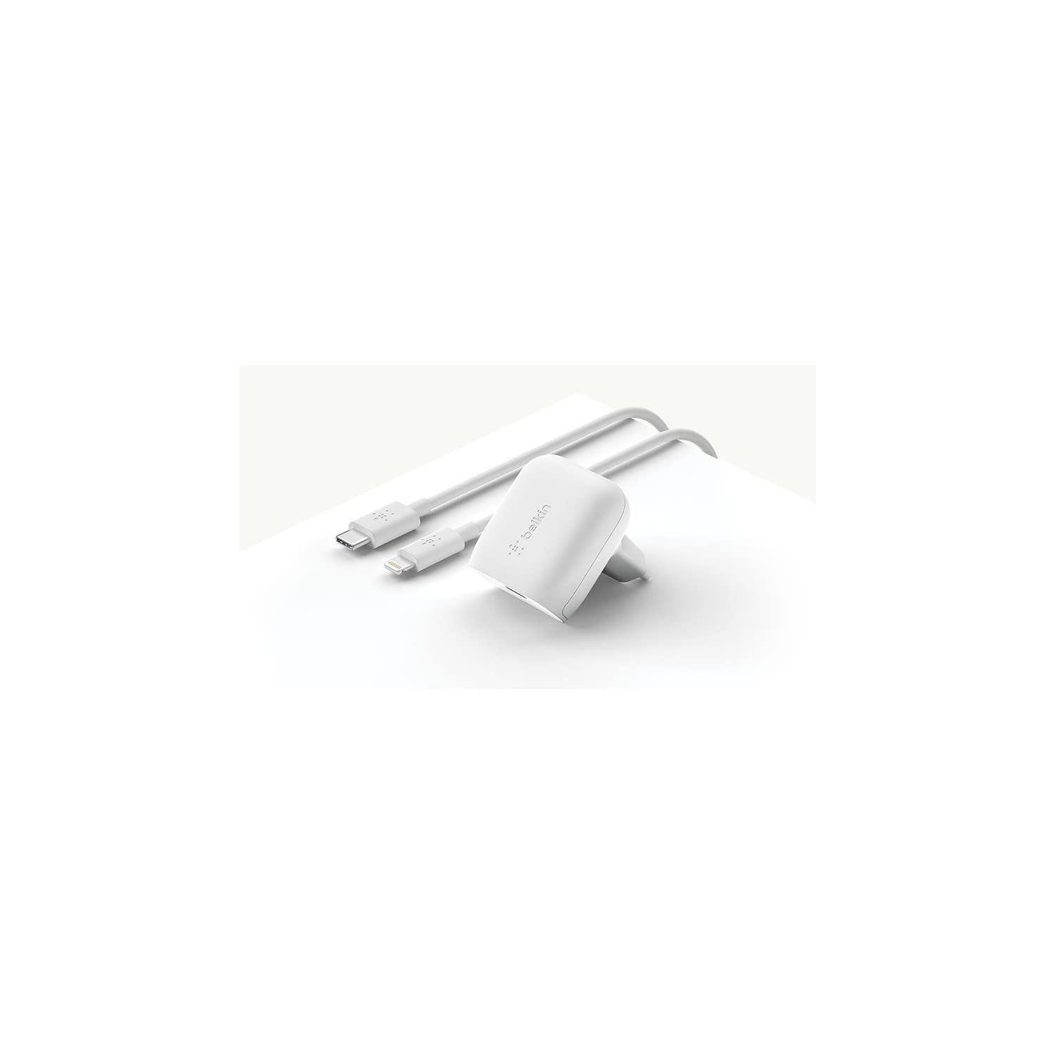 belkin-caricabatteria-da-parete-usb-c-20-w-con-cavo-usb-c-a-lightning-1-2-m-incl image 2
