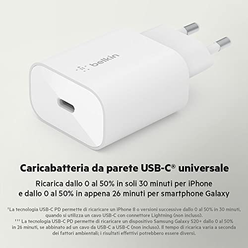 belkin-boostcharge-25-w-caricabatteria-da-parete-usb-c-pps-power-delivery-dinami image 8