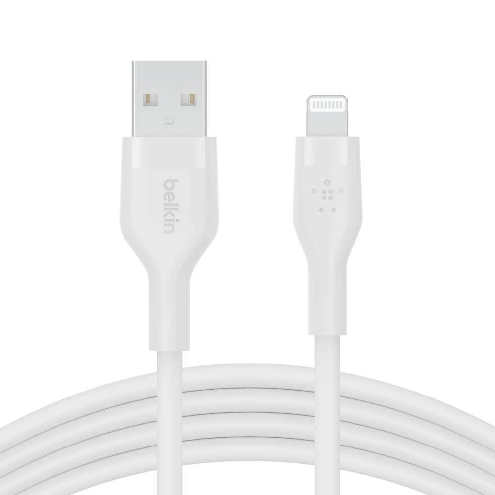 belkin-boostcharge-flex-cavo-usb-a-a-lightning-in-silicone-da-3-m-certificato-mf image 3