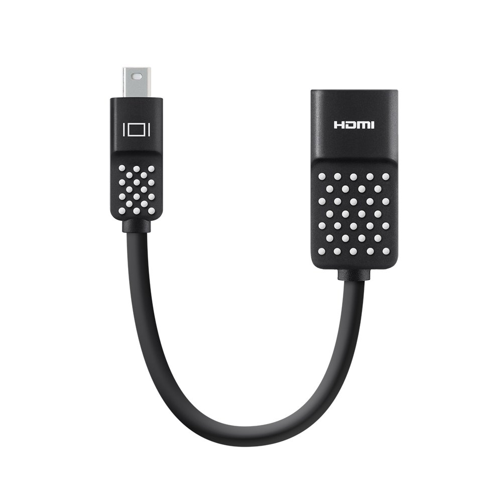 belkin-f2cd079bt-adattatore-mini-displayport-a-hdmi-4k-a-30-hz-audio-e-video-ner image 1