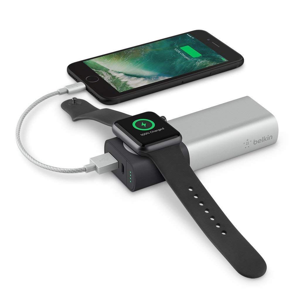 belkin-valet-charger-batteria-esterna-6700-mah-2-in-1-ricarica-magnetica-apple-w image 4
