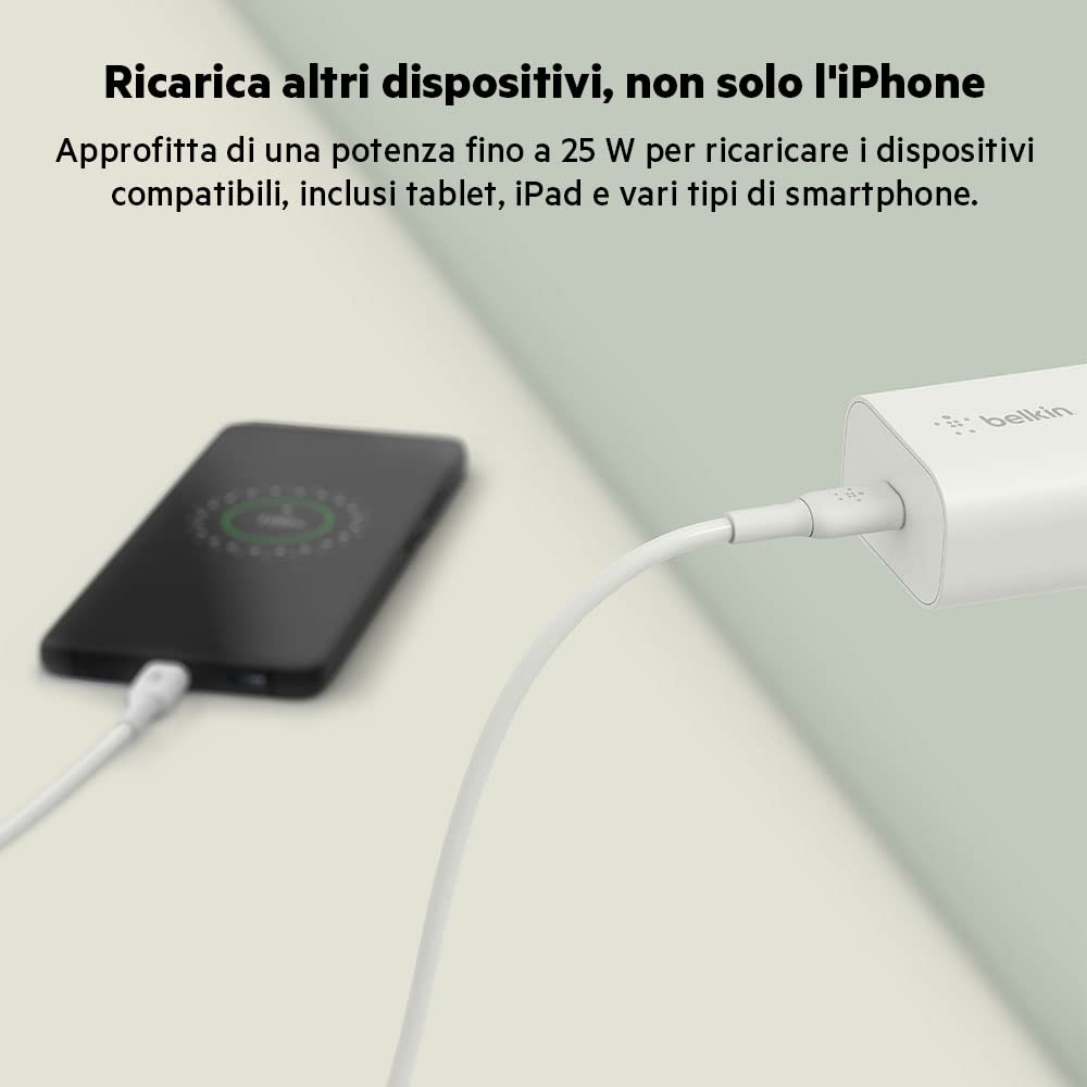 belkin-boostcharge-25-w-caricabatteria-da-parete-usb-c-pps-power-delivery-dinami image 4