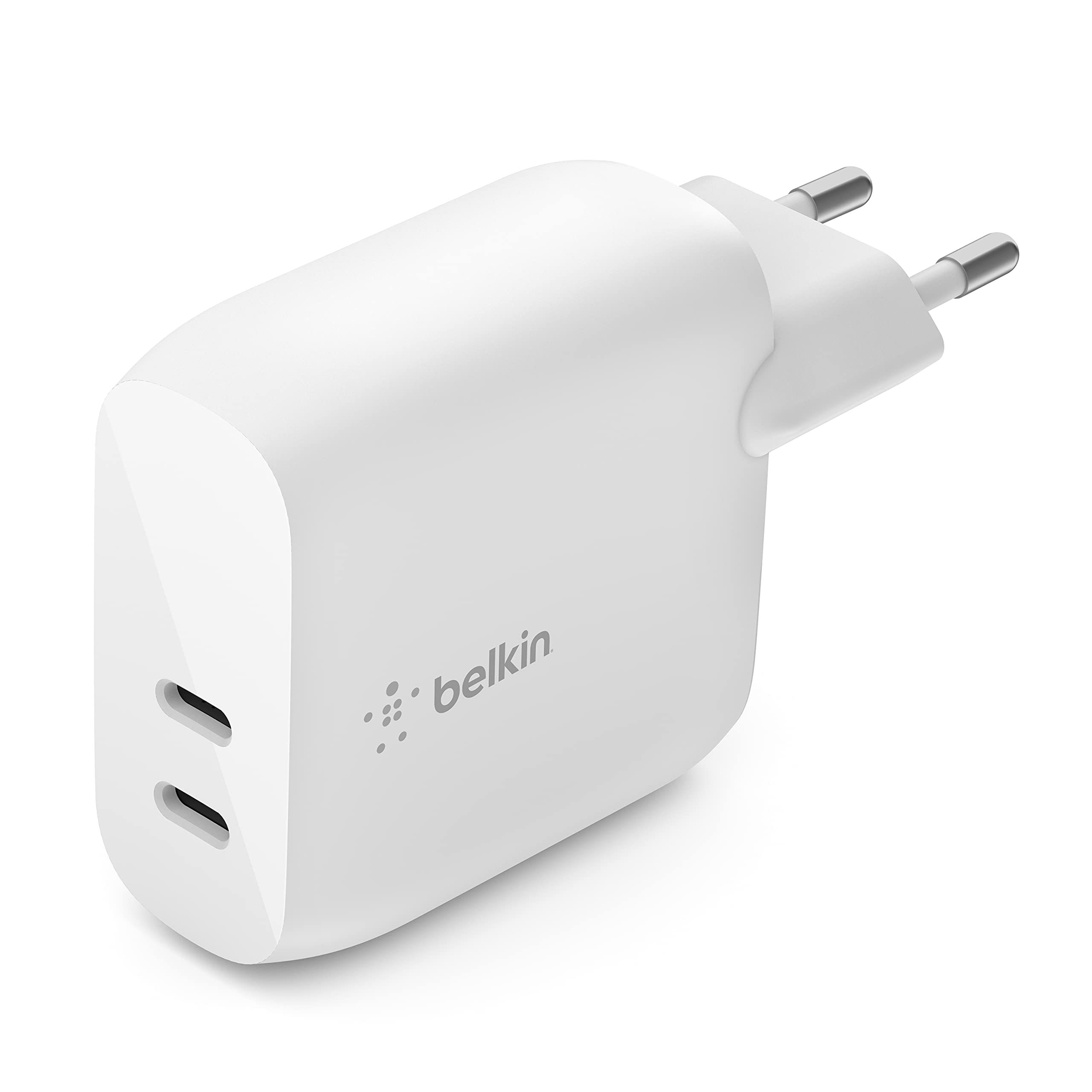 belkin-caricabatteria-da-parete-usb-c-pd-40-w-dual-porta-usb-c-2x20-w-ricarica-r image 1