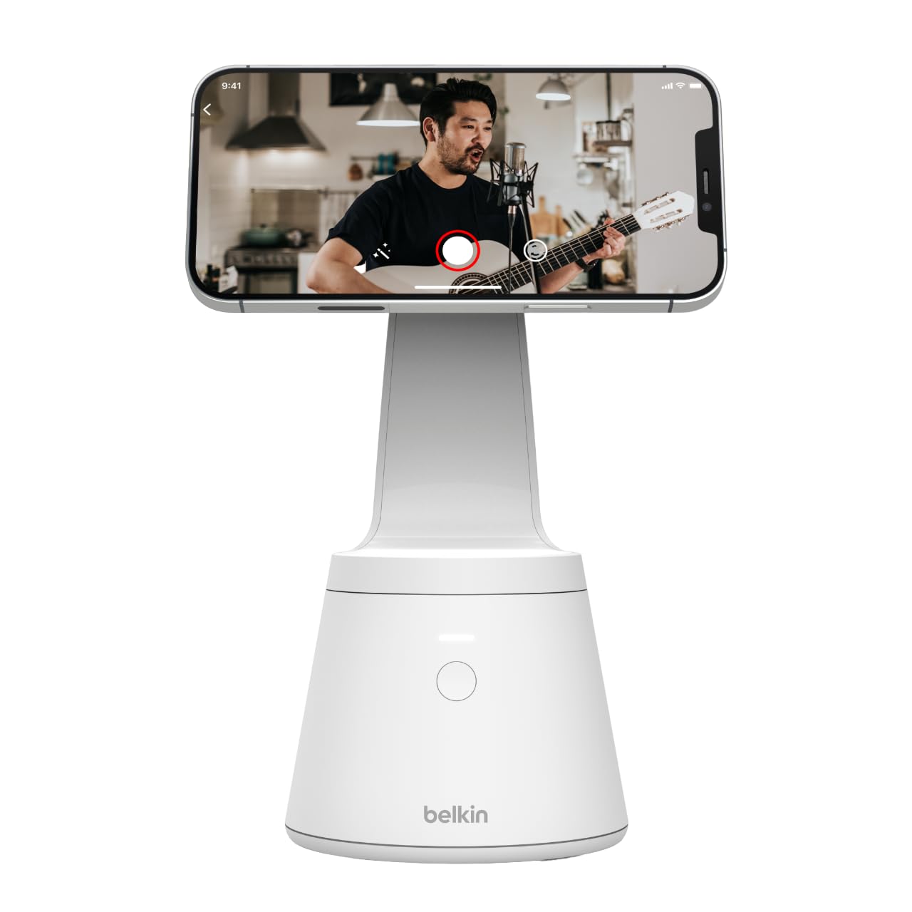 belkin-supporto-per-telefono-con-tracking-del-viso-treppiede-magnetico-magsafe-c image 1