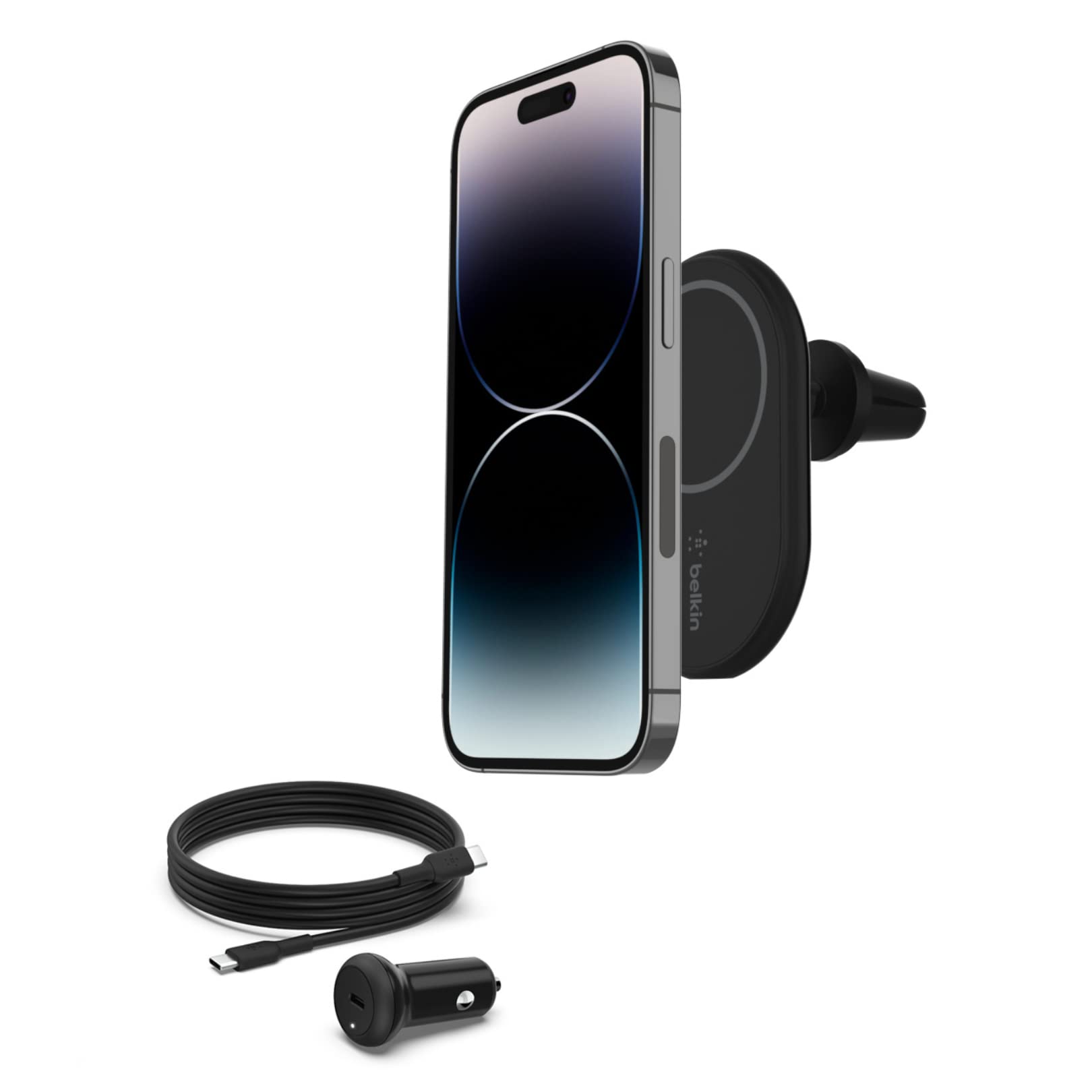 belkin-boostcharge-supporto-auto-magnetico-con-caricatore-wireless-magsafe-10-w- image 8