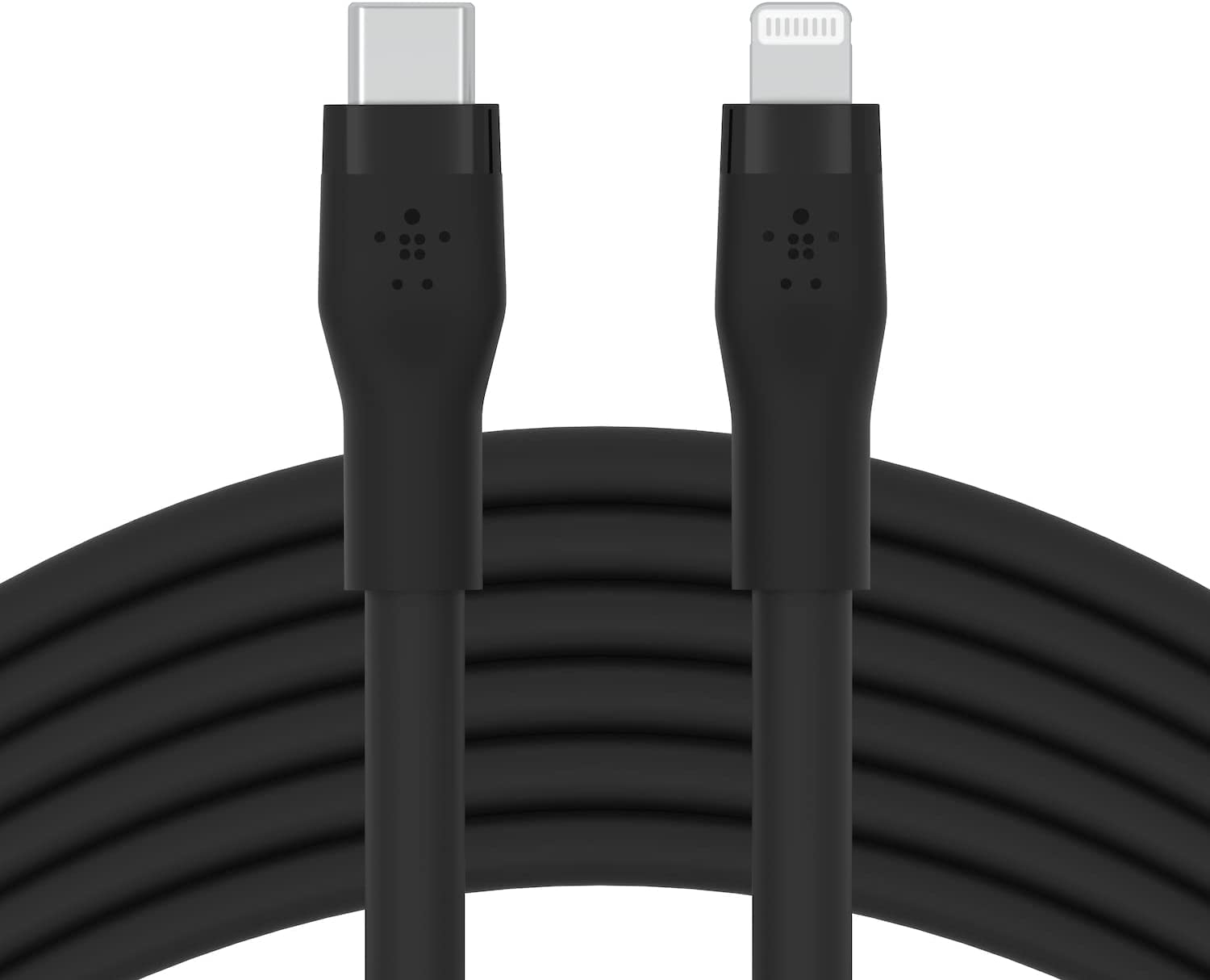 belkin-boostcharge-flex-cavo-usb-c-a-lightning-in-silicone-3-m-mfi-ricarica-rapi image 1