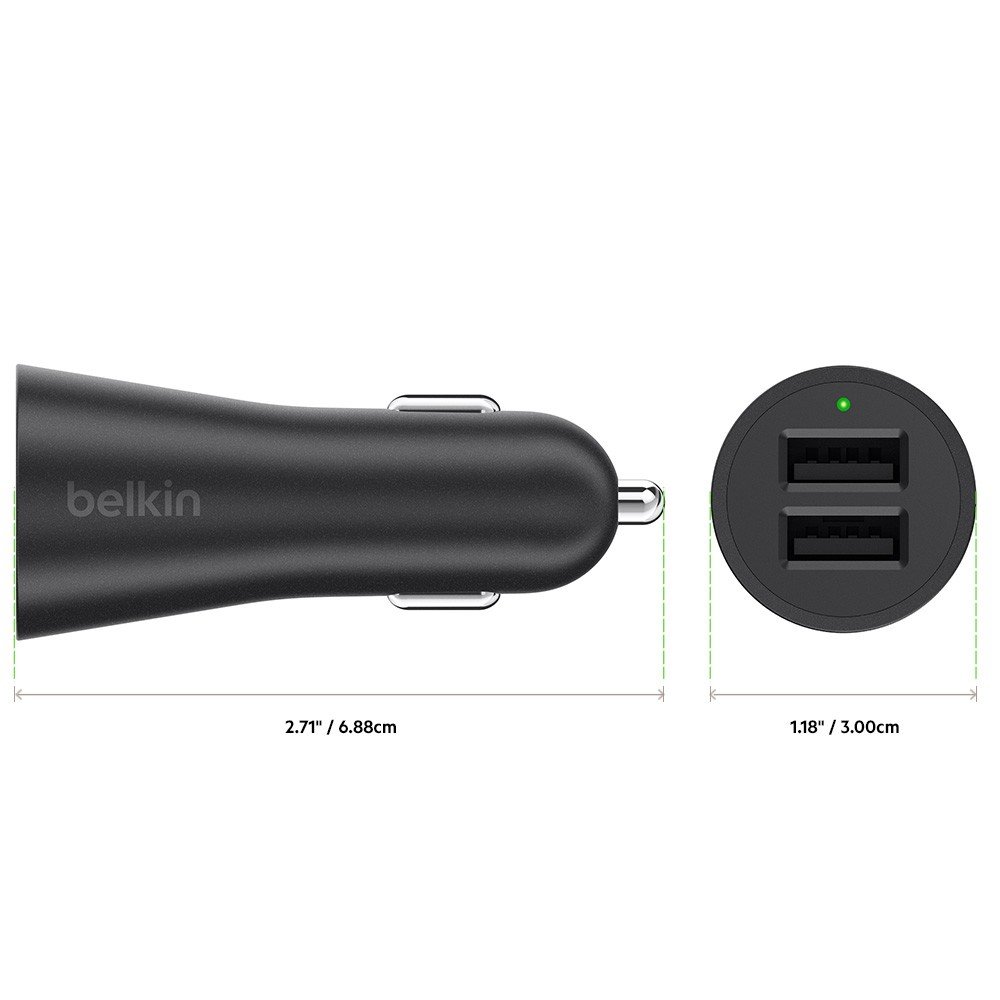 belkin-boost-up-24-w-caricabatteria-da-auto-usb-a-a-2-porte-da-2-4-a-nero image 4