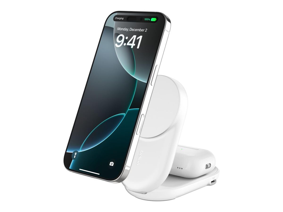 belkin-ultracharge-25w-stazione-di-ricarica-wireless-qi2-3-in-1-pieghevole-per-s image 2