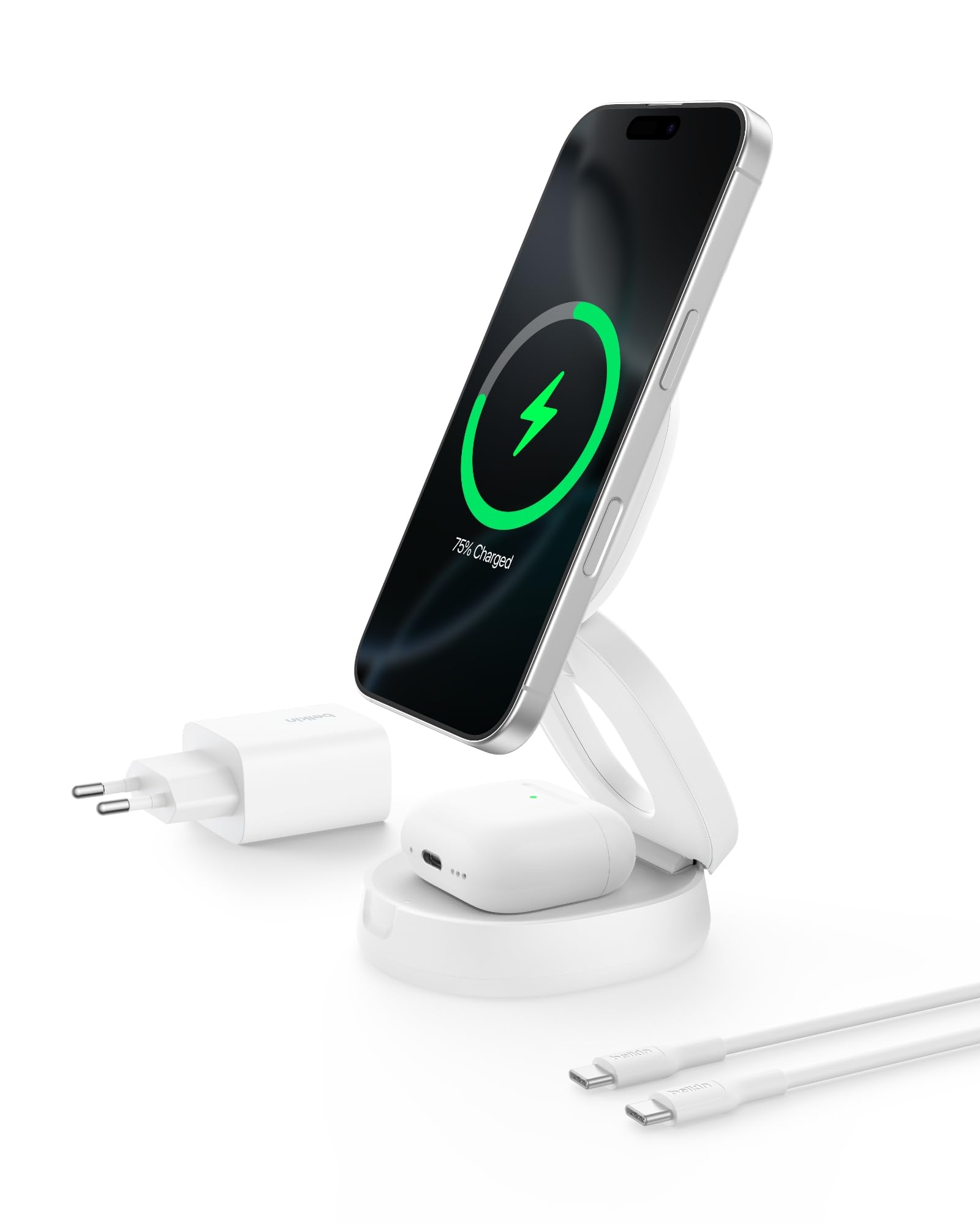 belkin-2-in-1-caricatore-wireless-qi2-15-w-con-magsafe-stazione-di-ricarica-pieg image 1