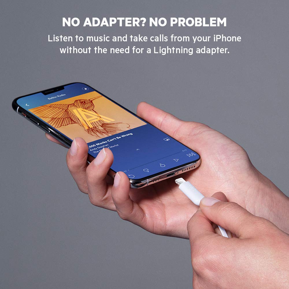belkin-soundform-cuffie-con-cablaggio-lightning-per-iphone-12-12-pro-11-x-se-8-7 image 6
