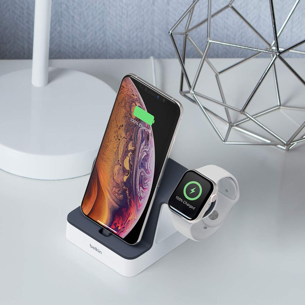 belkin-powerhouse-dock-di-ricarica-2-in-1-per-apple-watch-e-iphone-con-lightning image 6