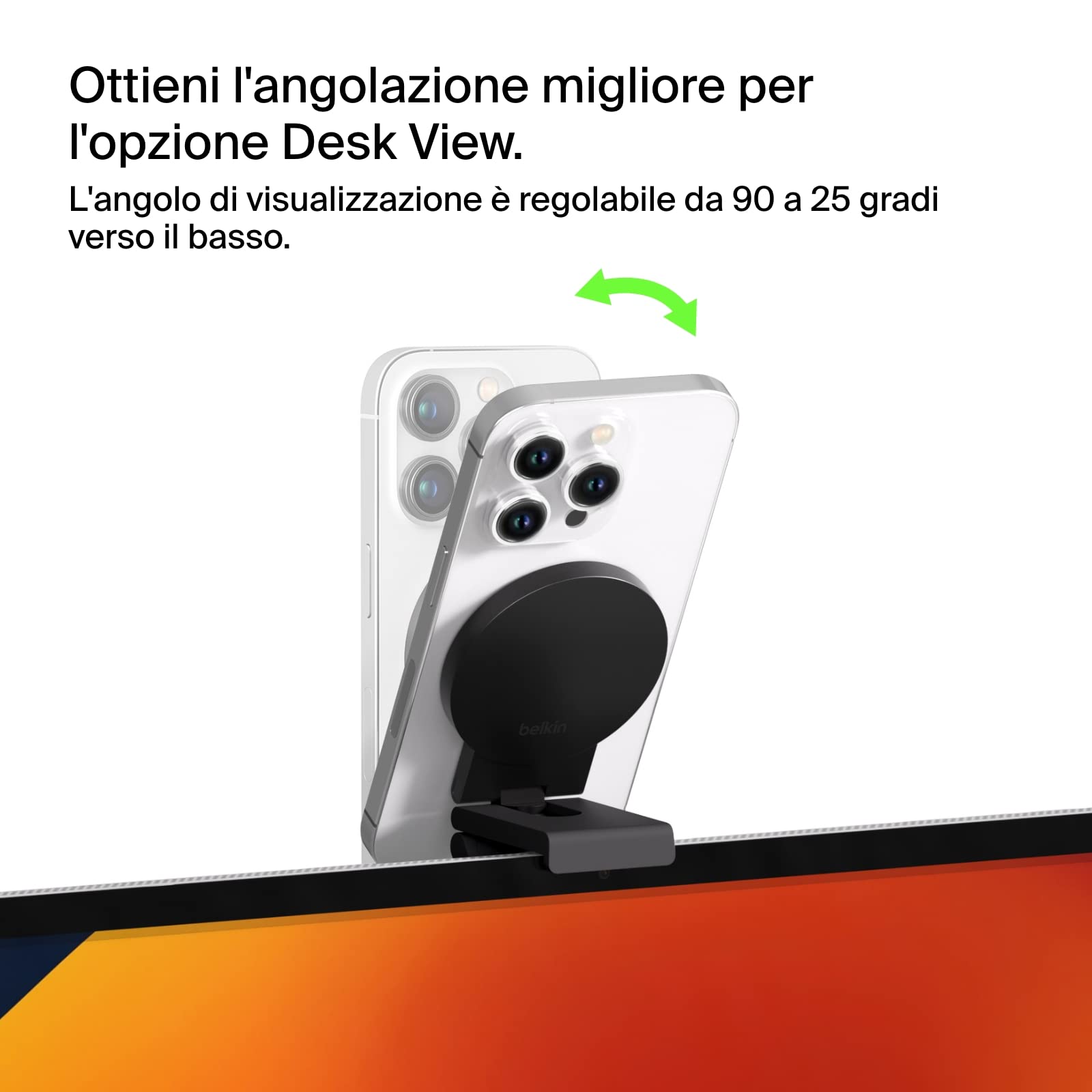 belkin-supporto-inclinabile-per-iphone-con-magsafe-per-continuity-camera-su-mac- image 5