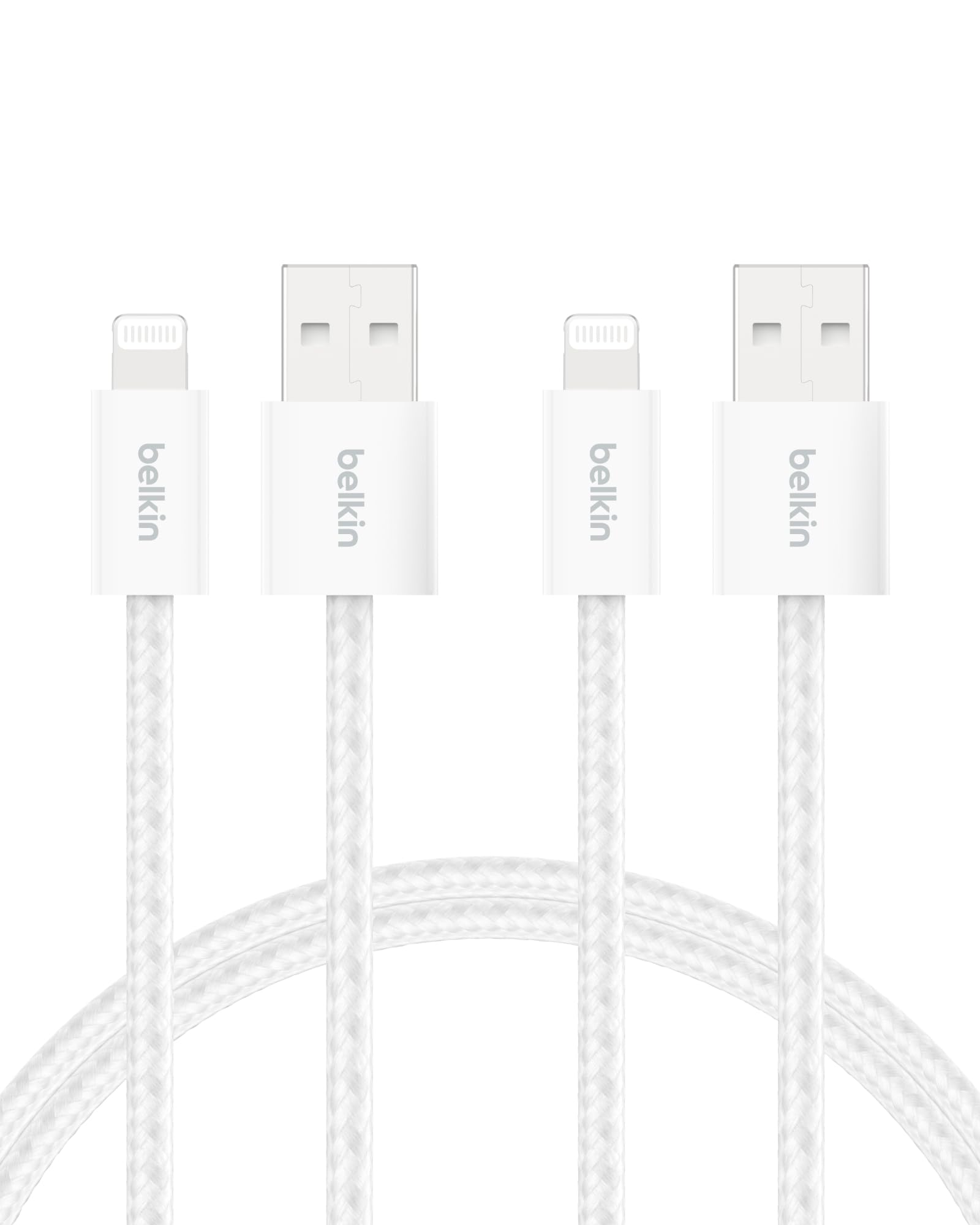 belkin-boostcharge-confezione-2-cavi-usb-a-a-lightning-intrecciati-da-1-5-m-cert image 1