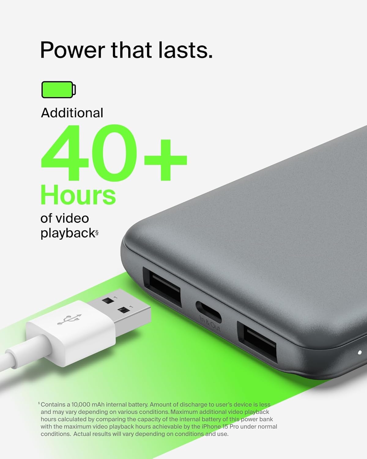 belkin-boostcharge-power-bank-portatile-10000-mah-usb-c-con-1-porta-usb-c-e-2-po image 3