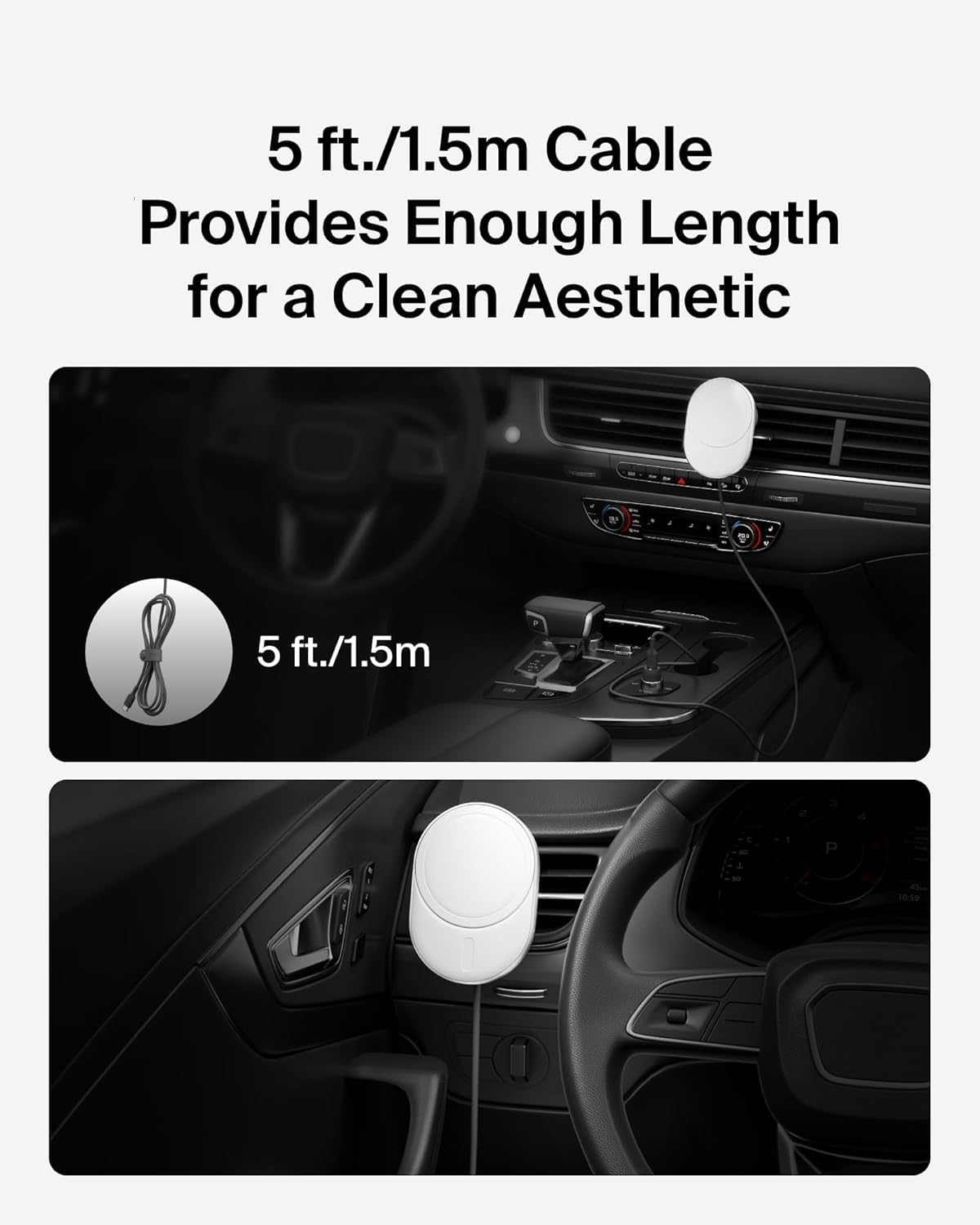 belkin-boostcharge-pro-supporto-auto-wireless-magnetico-qi2-15-w-compatibile-mag image 7