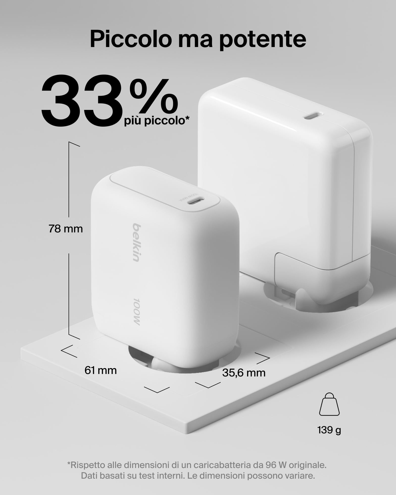belkin-boostcharge-caricatore-usb-c-gan-100-w-caricatore-compatto-da-viaggio-con-2 image 8