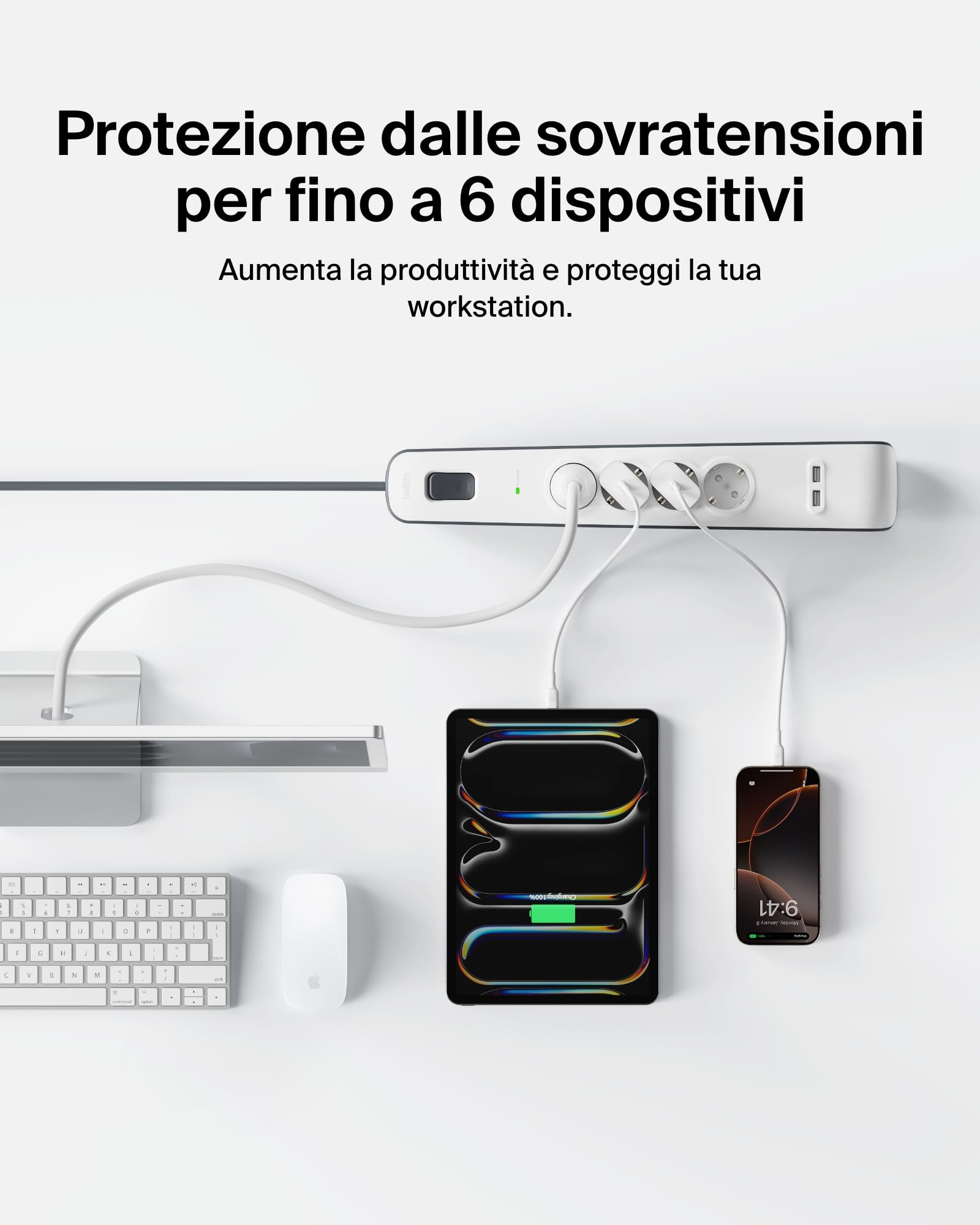 belkin-multipresa-con-protezione-sovratensioni-4-prese-ca-2-porte-usb-a-2-4-a-ca image 2