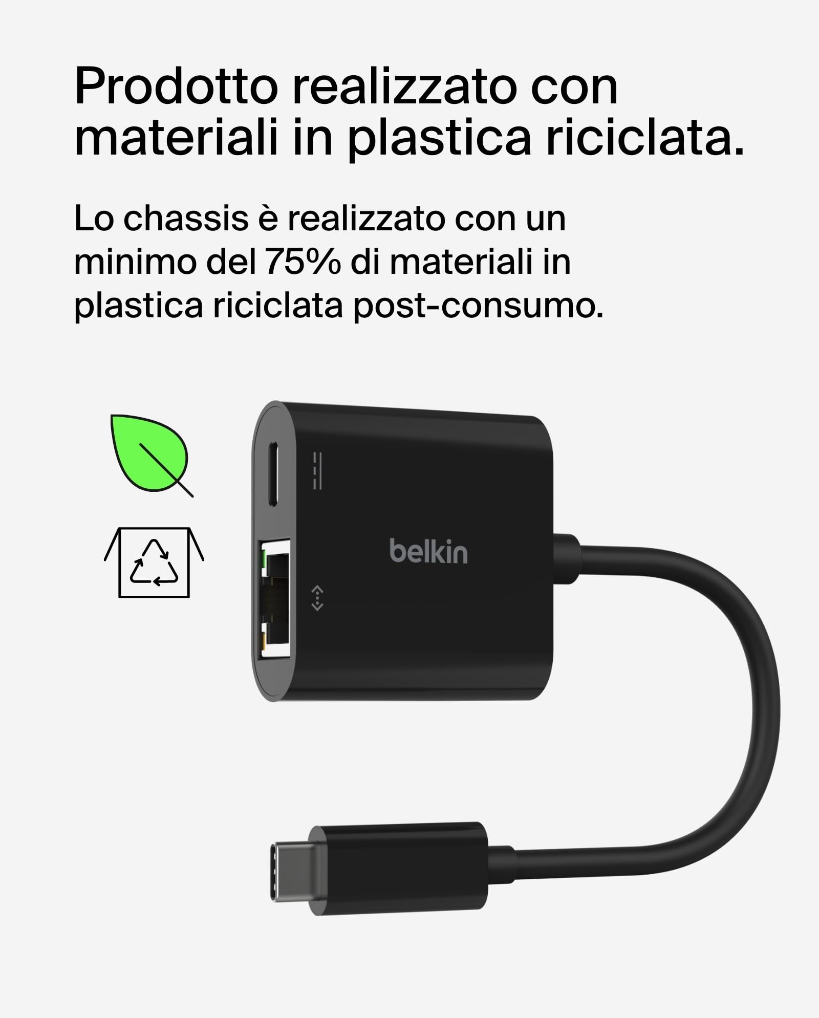 belkin-connect-adattatore-usb-c-a-ethernet-gigabit-ricarica-100-w-power-delivery image 7