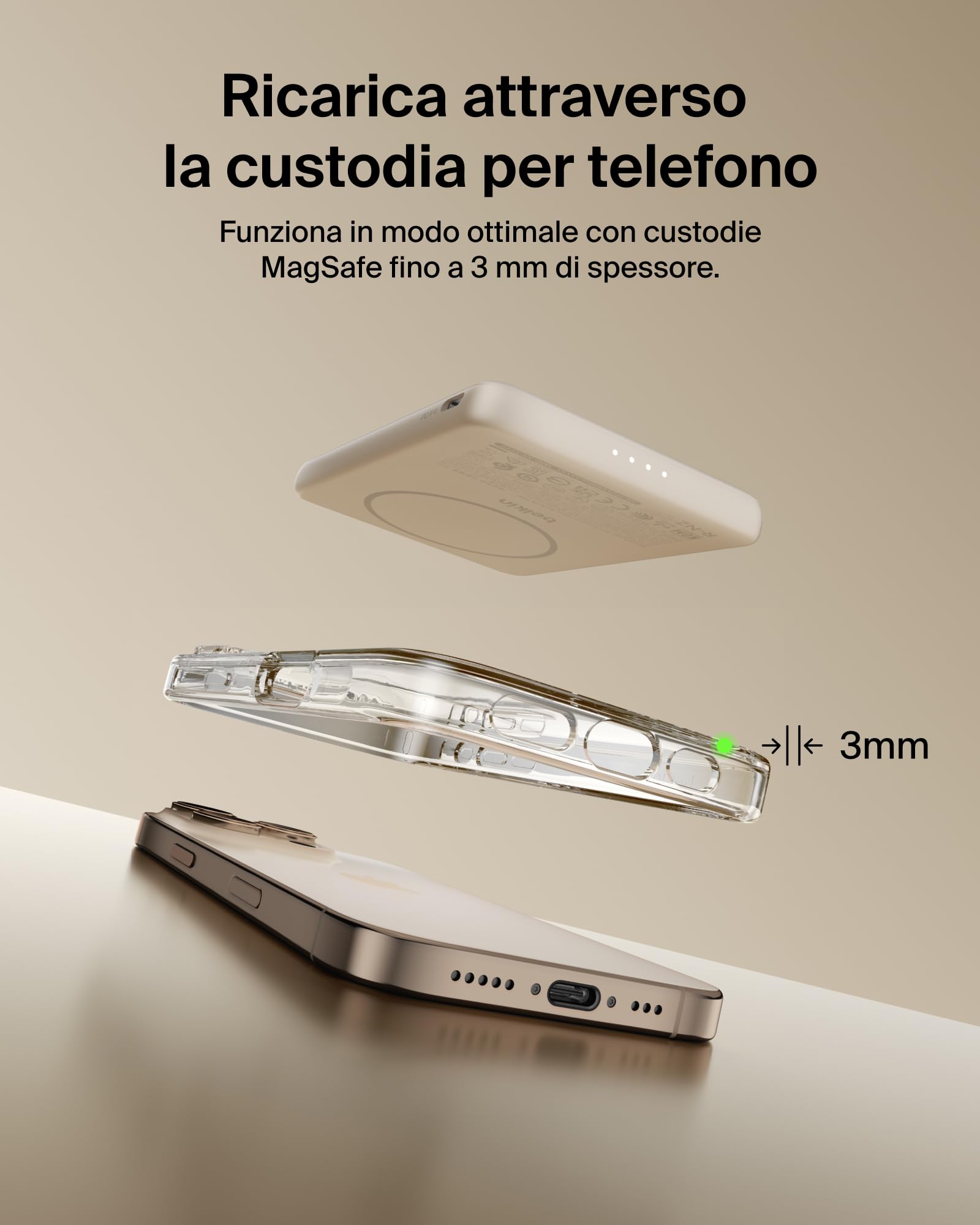 belkin-boostcharge-power-bank-magnetico-5000mah-qi2-7-5w-batteria-esterna-sottil image 8