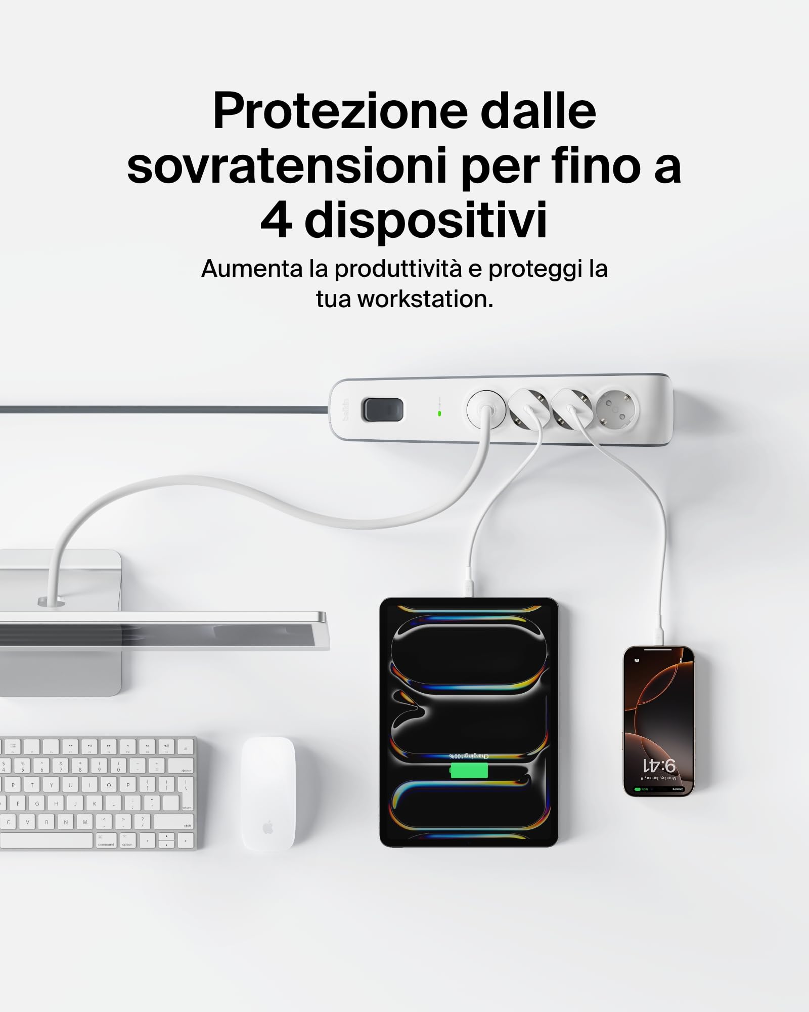 belkin-ciabatta-multipresa-con-protezione-sovrastensioni-525-joule-4-prese-ca-pr image 2