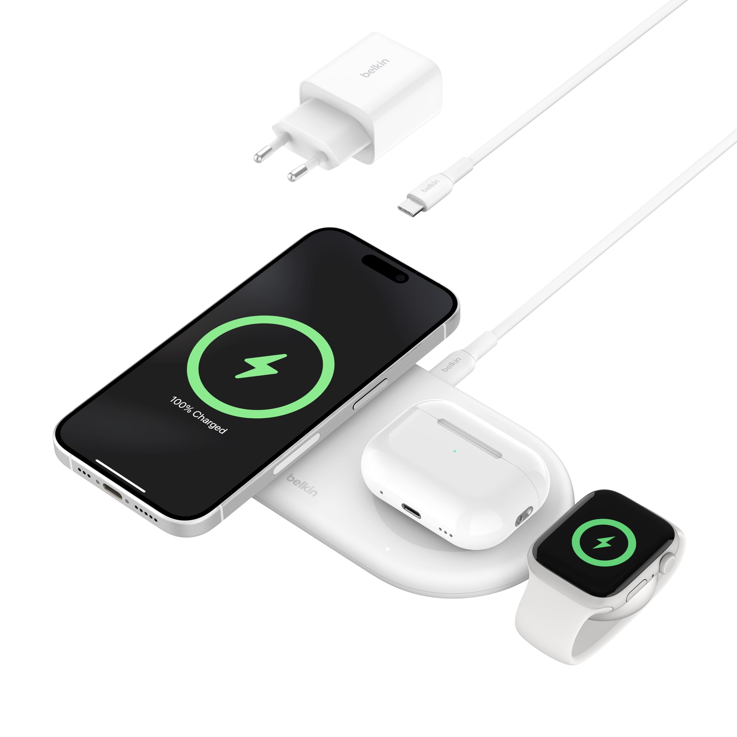 belkin-boostcharge-pro-tappetino-di-ricarica-wireless-3-in-1-qi2-magnetico-15-w- image 8