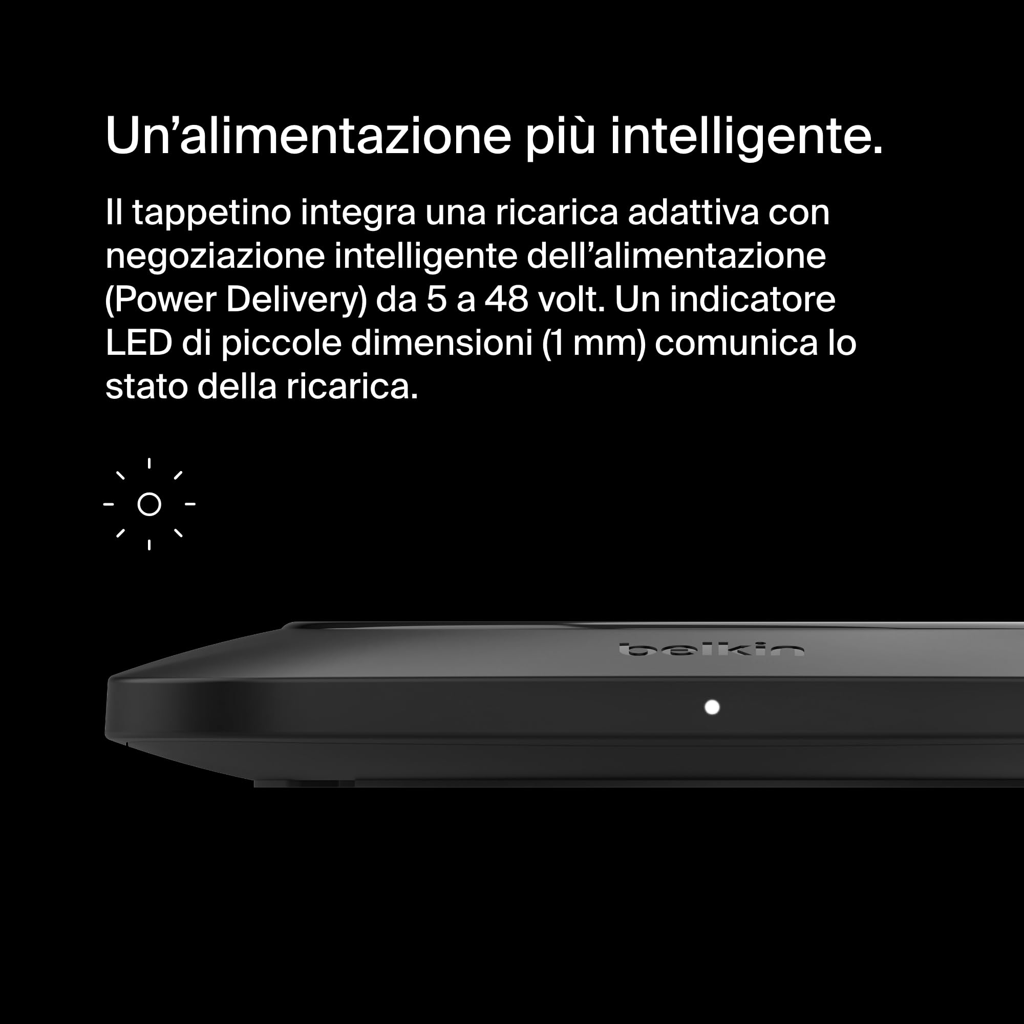 belkin-boostcharge-pro-tappetino-di-ricarica-wireless-15-w-con-allineamento-faci image 6