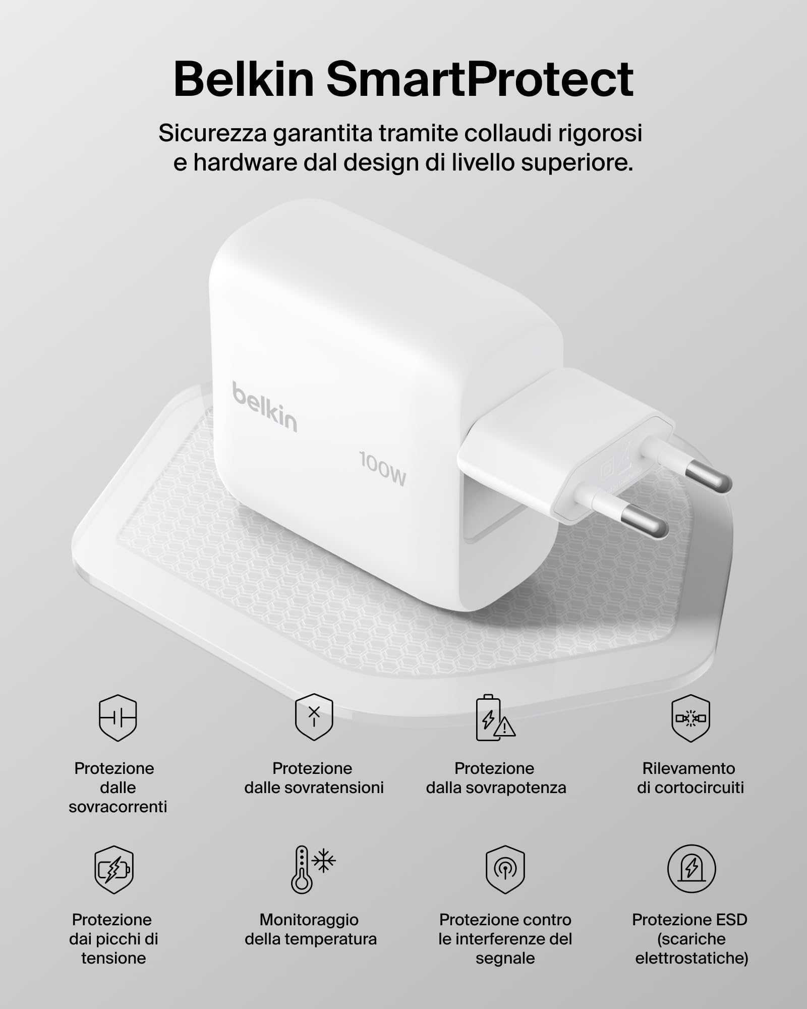 belkin-boostcharge-caricatore-usb-c-gan-100-w-caricatore-compatto-da-viaggio-con-2 image 7