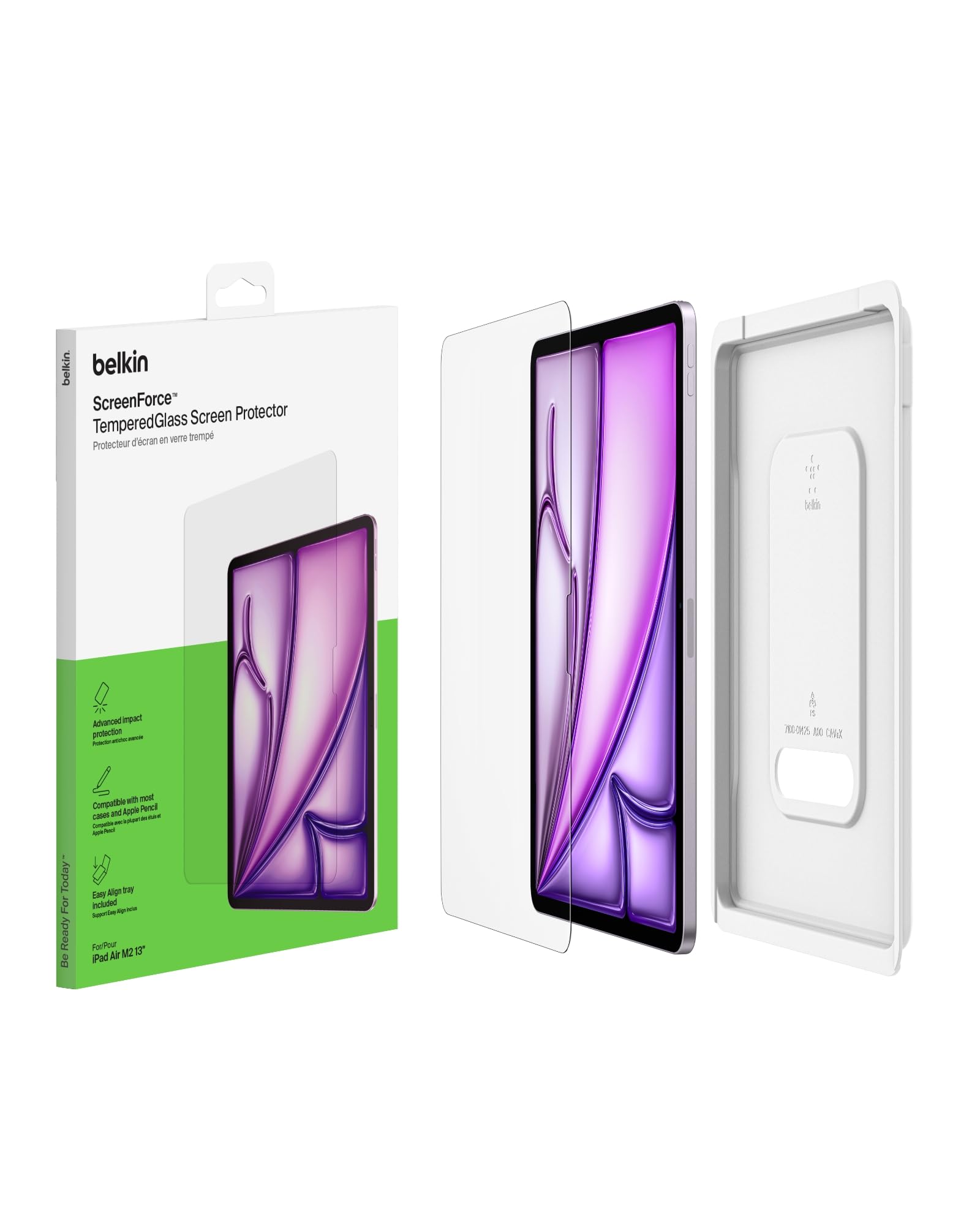 belkin-screenforce-temperedglass-proteggi-schermo-in-vetro-temprato-per-ipad-air image 1