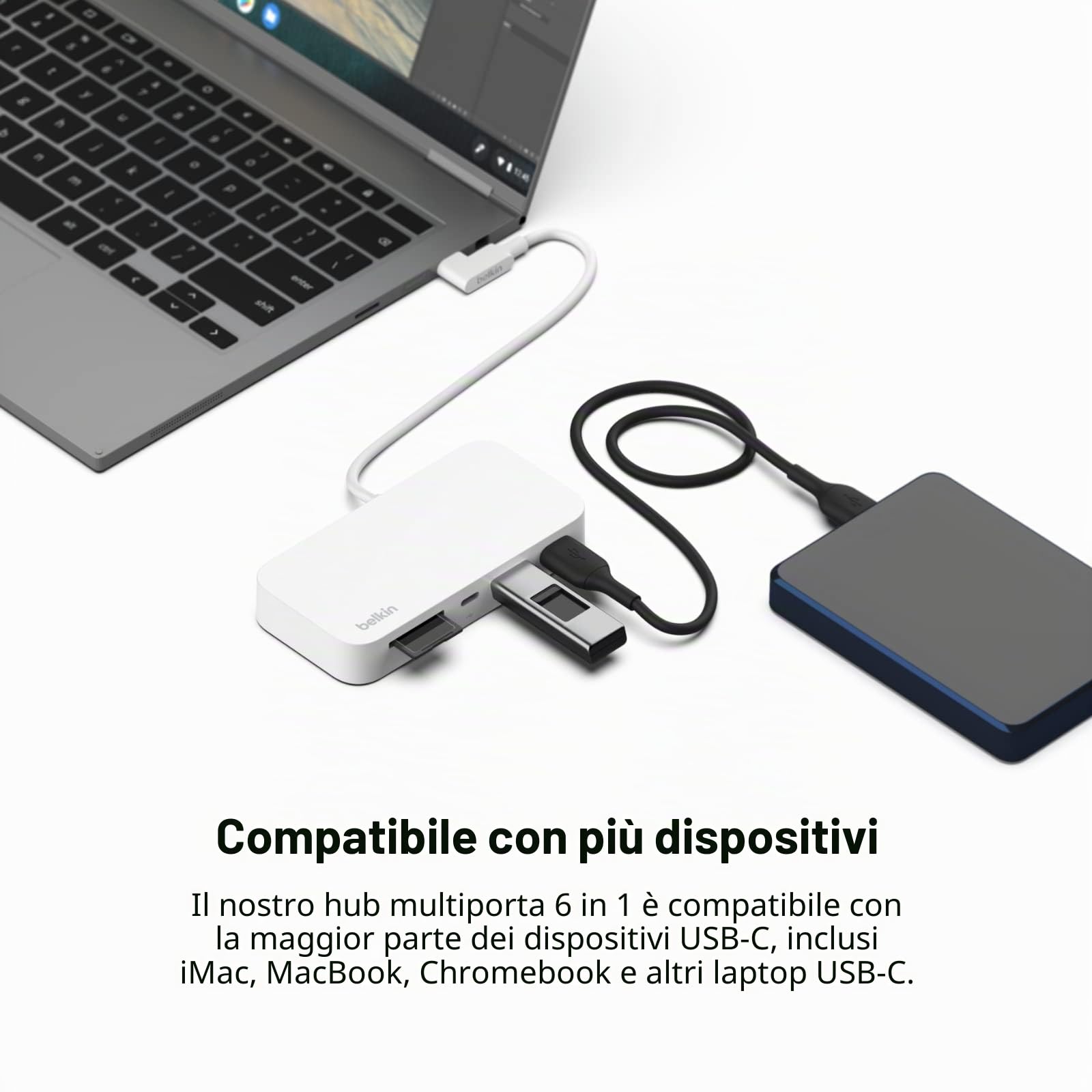 belkin-hub-usb-c-6-in-1-inc011-con-montaggio-posteriore-per-imac-24-2-porte-usb- image 7