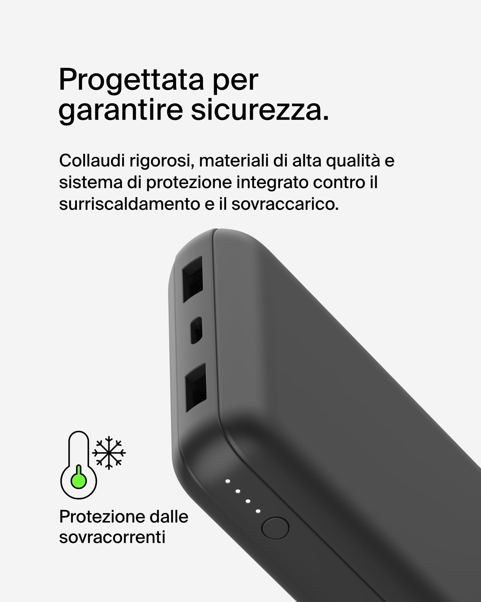 belkin-boostcharge-power-bank-usb-c-20k-20000mah-con-3-porte-e-cavo-usb-a-usb-c- image 7