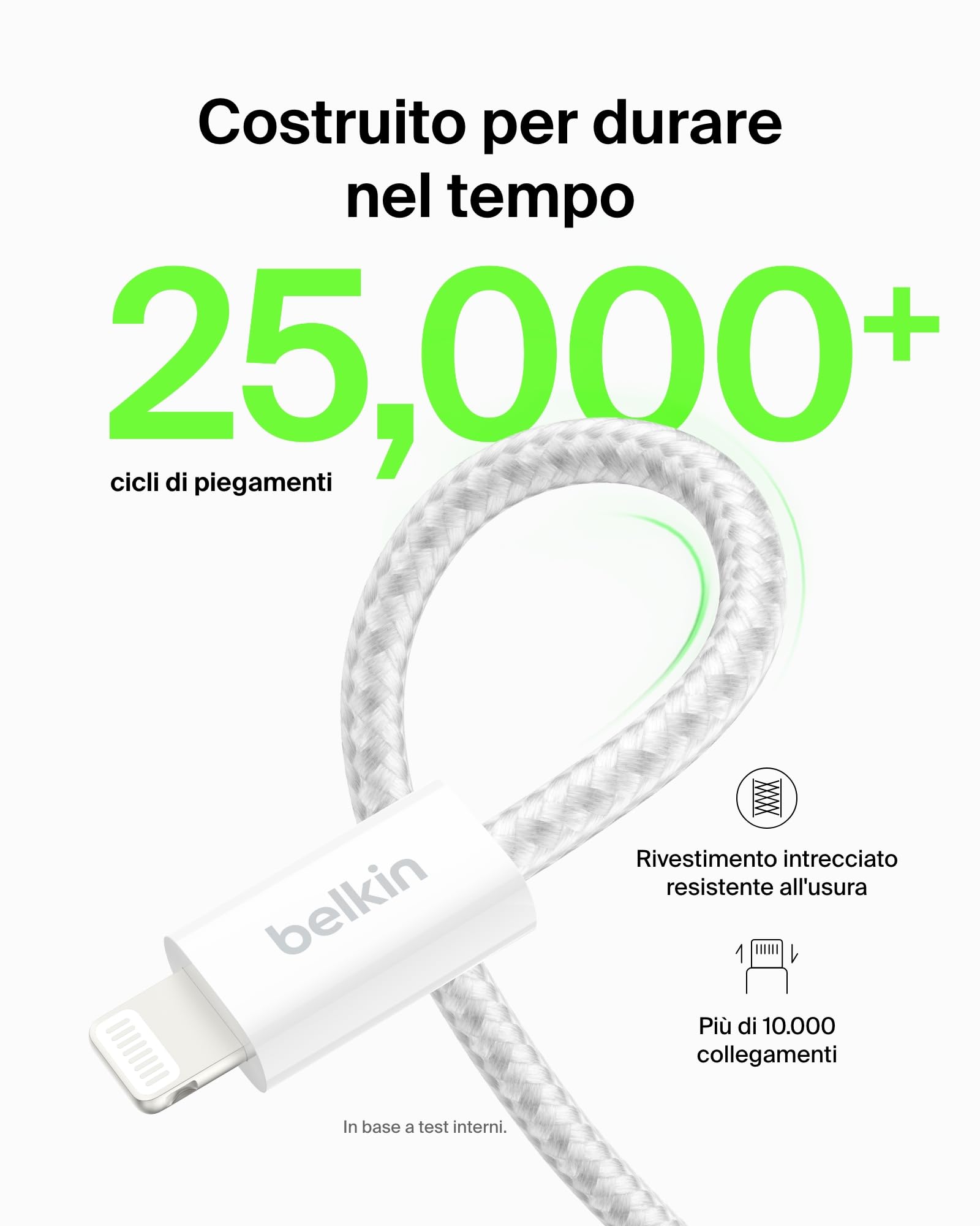 belkin-boostcharge-confezione-2-cavi-usb-a-a-lightning-intrecciati-da-1-5-m-cert image 3
