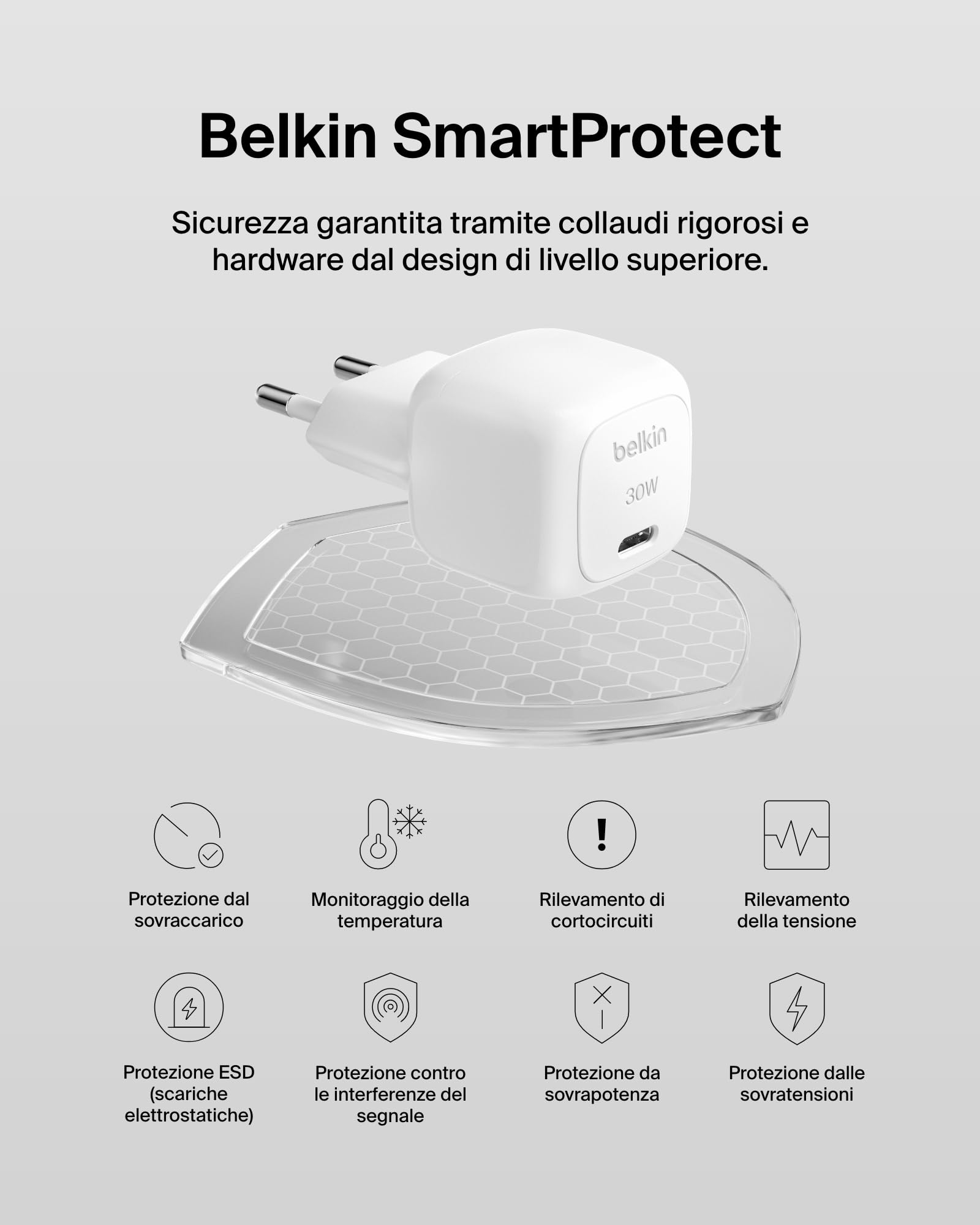 belkin-boostcharge-30w-caricabatterie-da-parete-compatto-usb-c-pd-3-1-per-iphone image 6