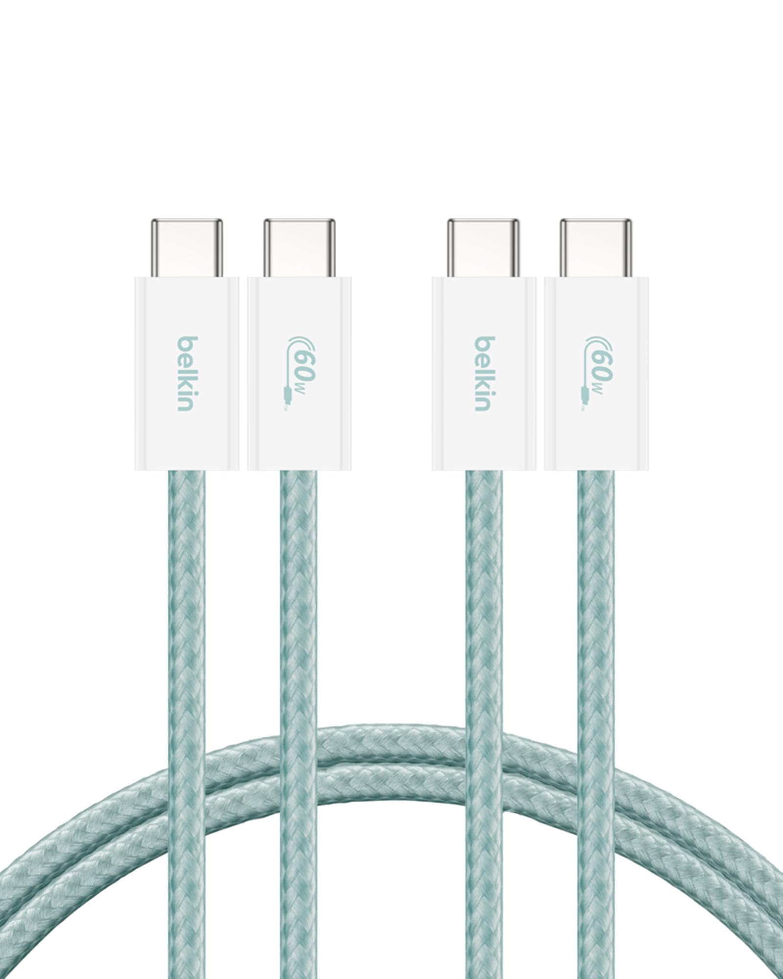 belkin-boostcharge-confezione-da-2-cavi-intrecciati-usb-c-a-usb-c-1-5-m-60-w-per image 1