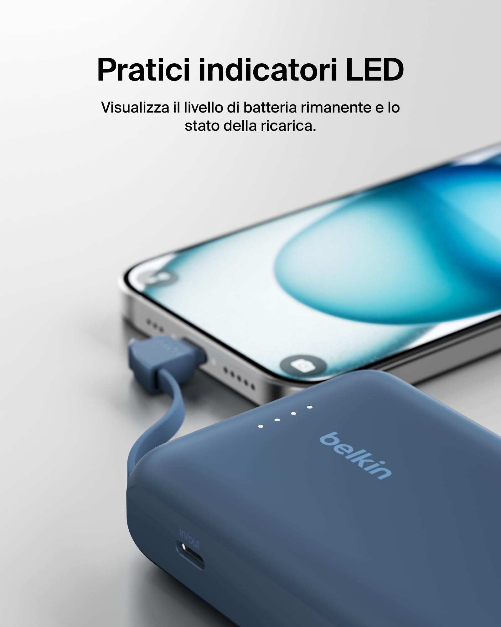 belkin-boostcharge-power-bank-10-000-mah-con-cavo-usb-c-integrato-20-w-pd-ricari image 7