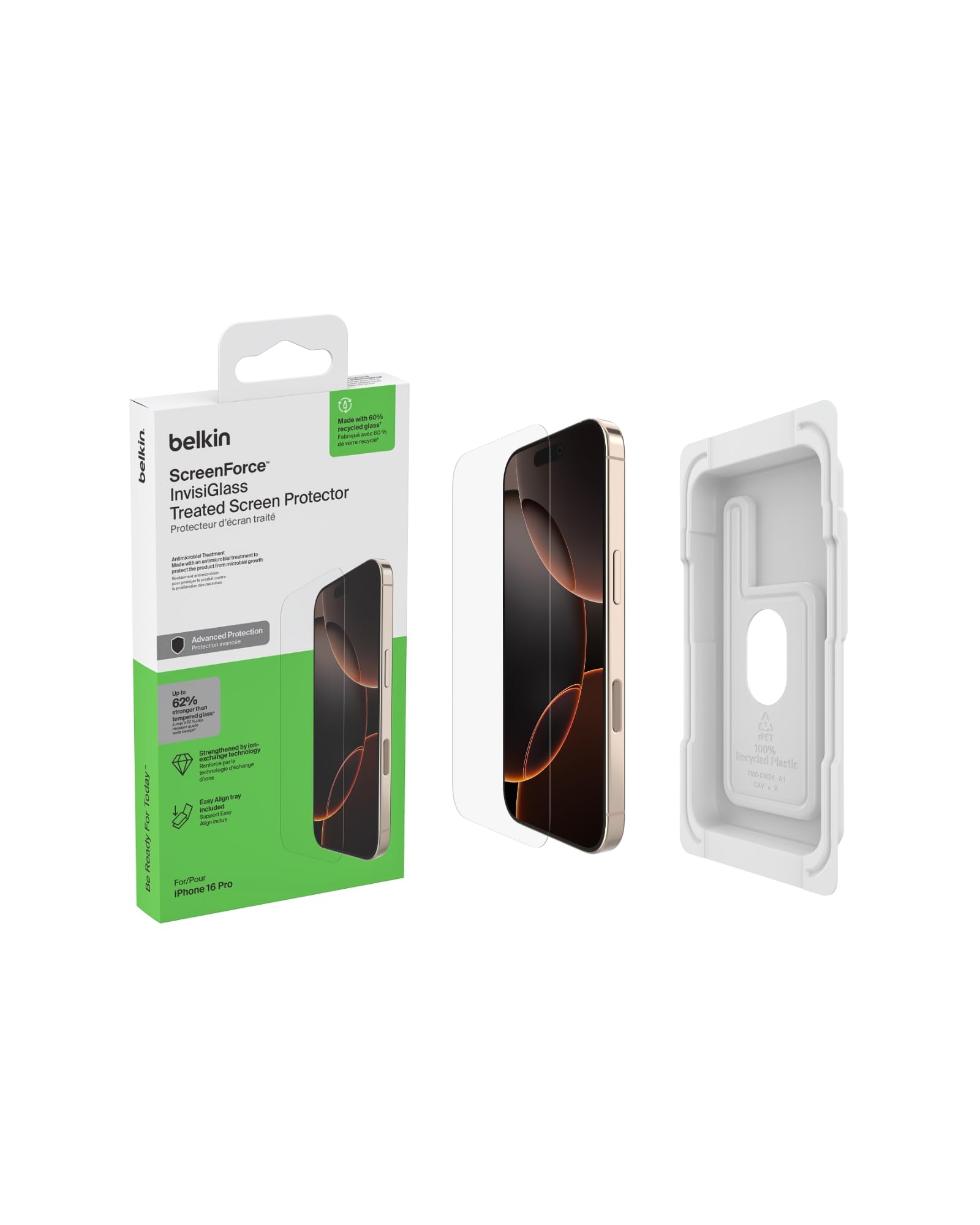 belkin-screenforce-invisiglass-pellicola-protettiva-in-vetro-riciclato-per-iphon image 2