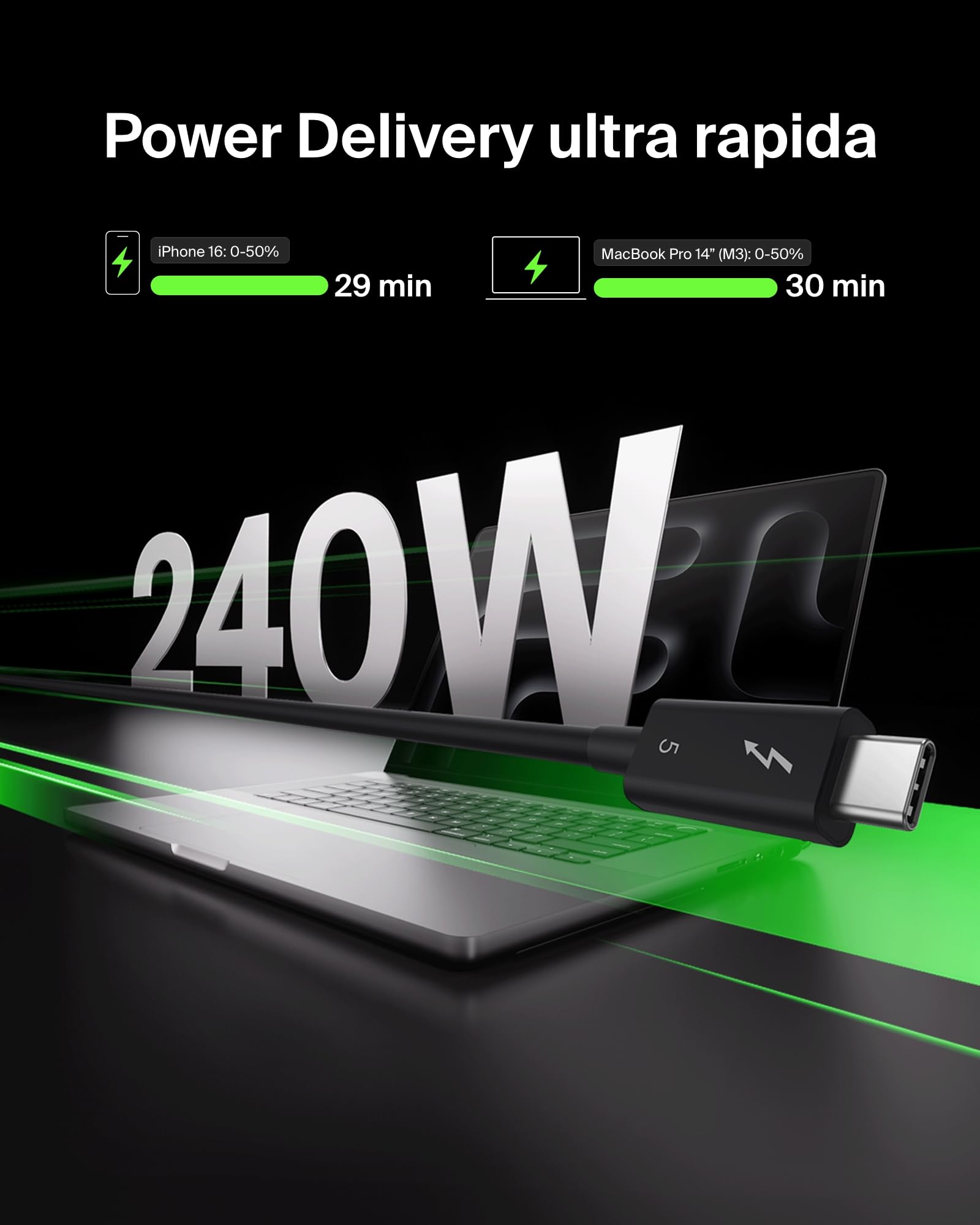 belkin-cavo-usb-c-thunderbolt-5-con-power-delivery-240-w-120-gbps-bandwidth-boos image 3
