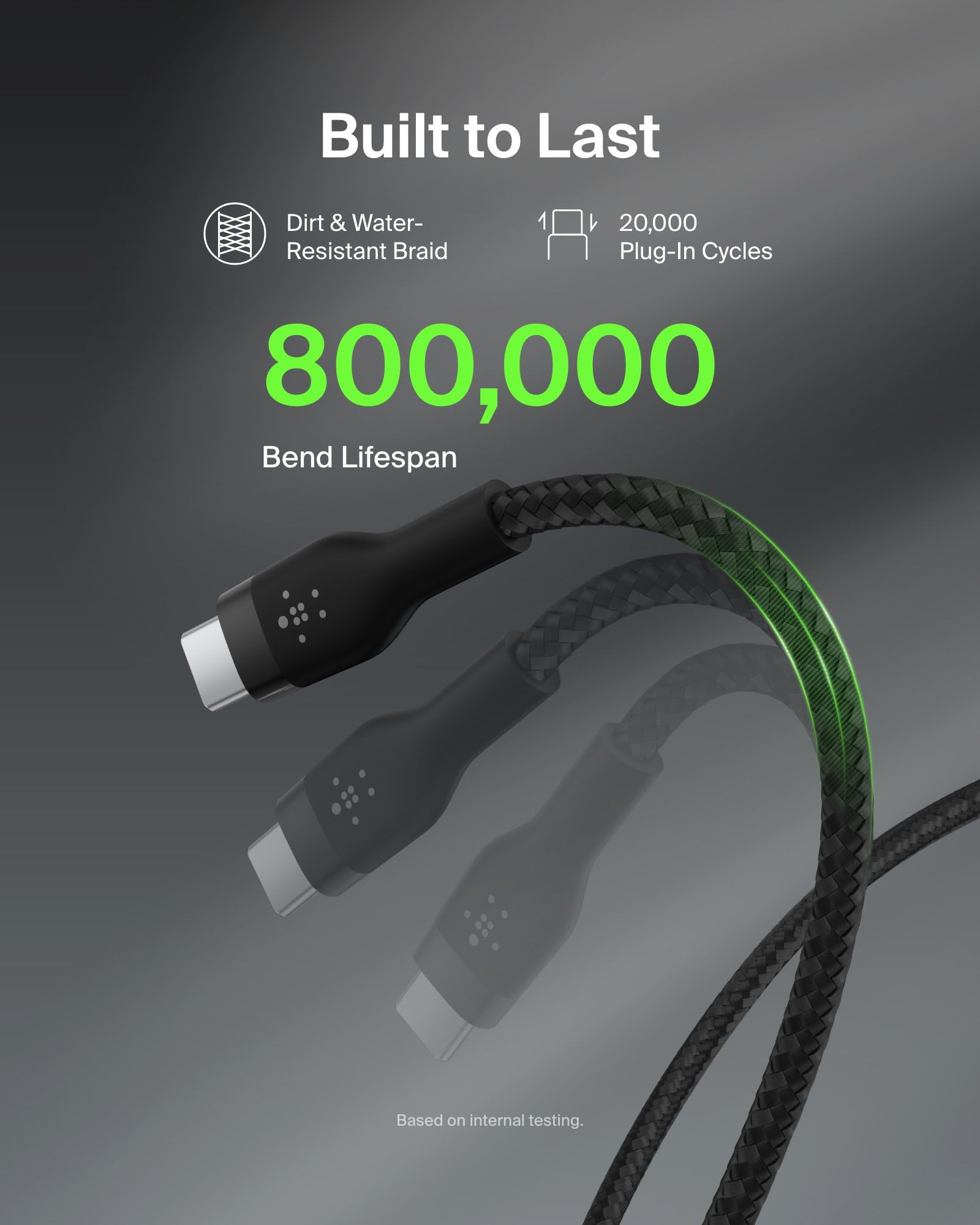 belkin-boostcharge-pro-flex-cavo-usb-c-a-usb-c-intrecciato-ricarica-rapida-pd-ce image 3