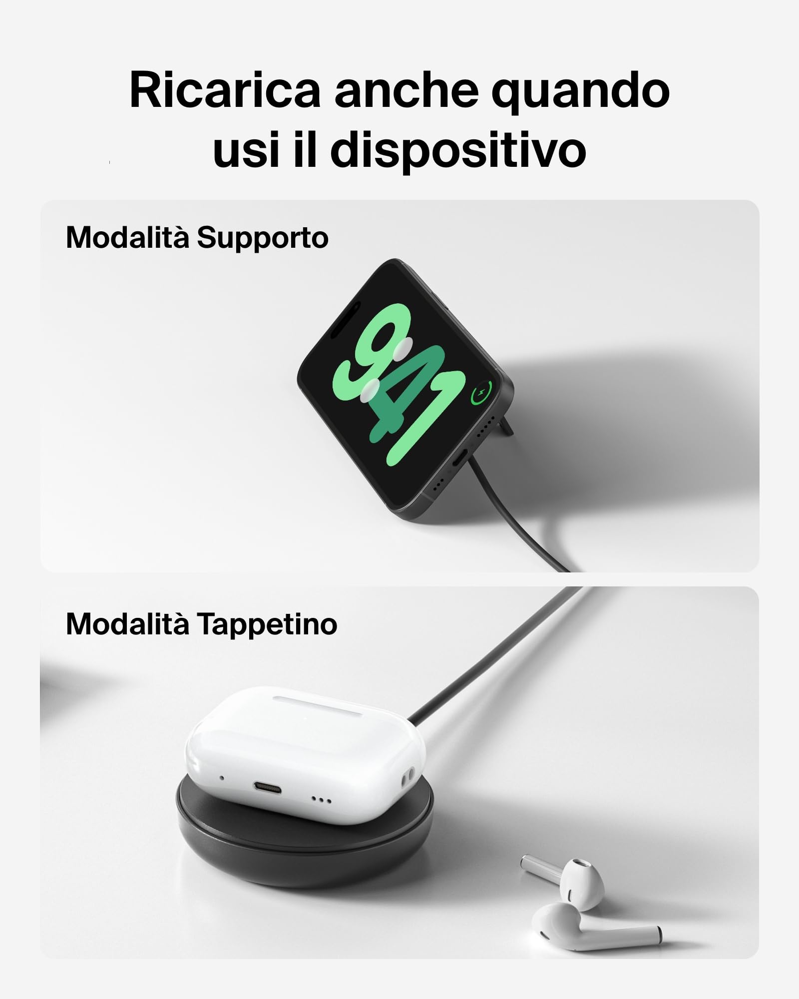 belkin-tappetino-di-ricarica-wireless-magnetica-qi2-15-w-con-supporto-compatibil image 8