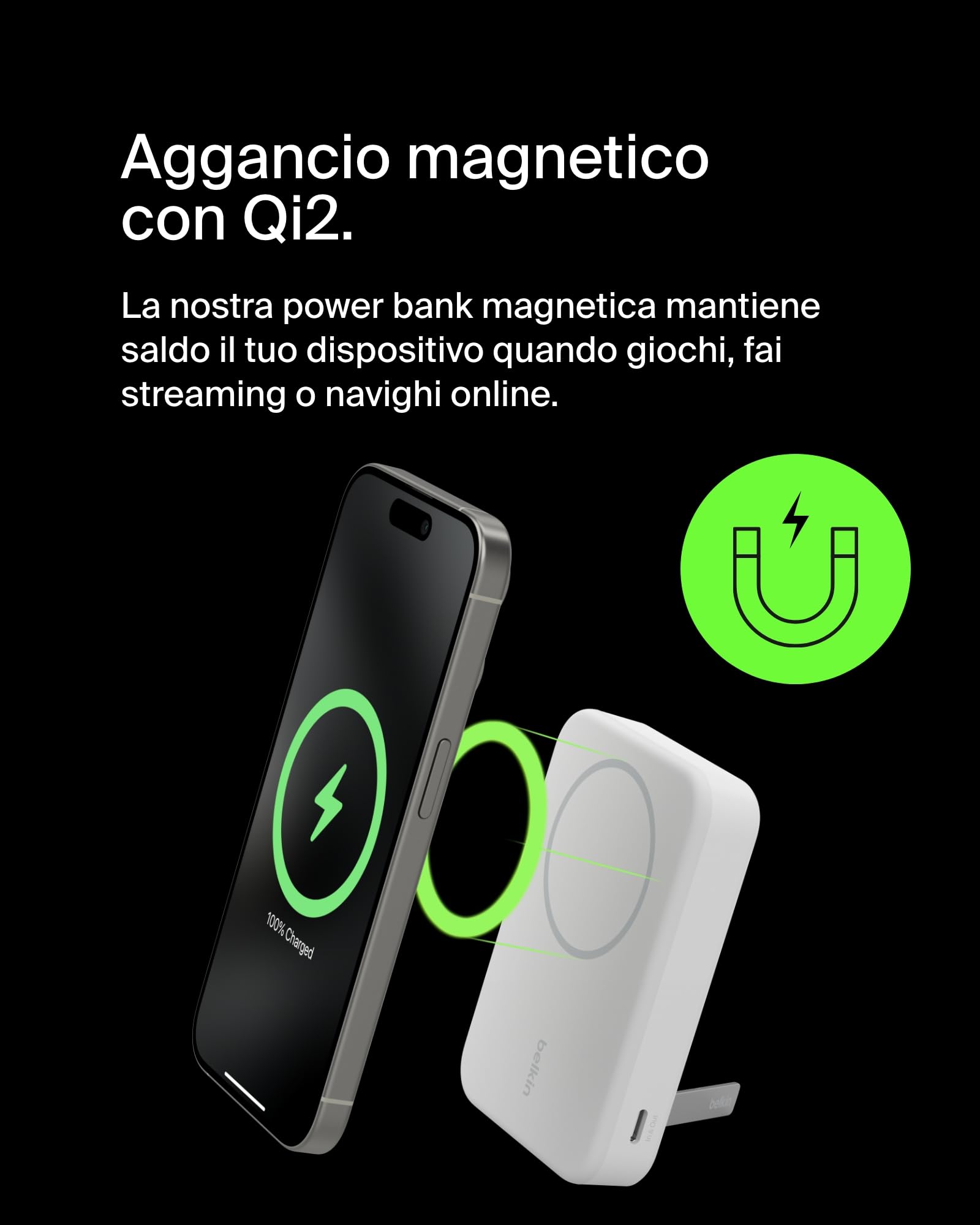 belkin-boostcharge-pro-power-bank-wireless-magnetica-10-000-mah-qi2-15-w-con-sup image 5