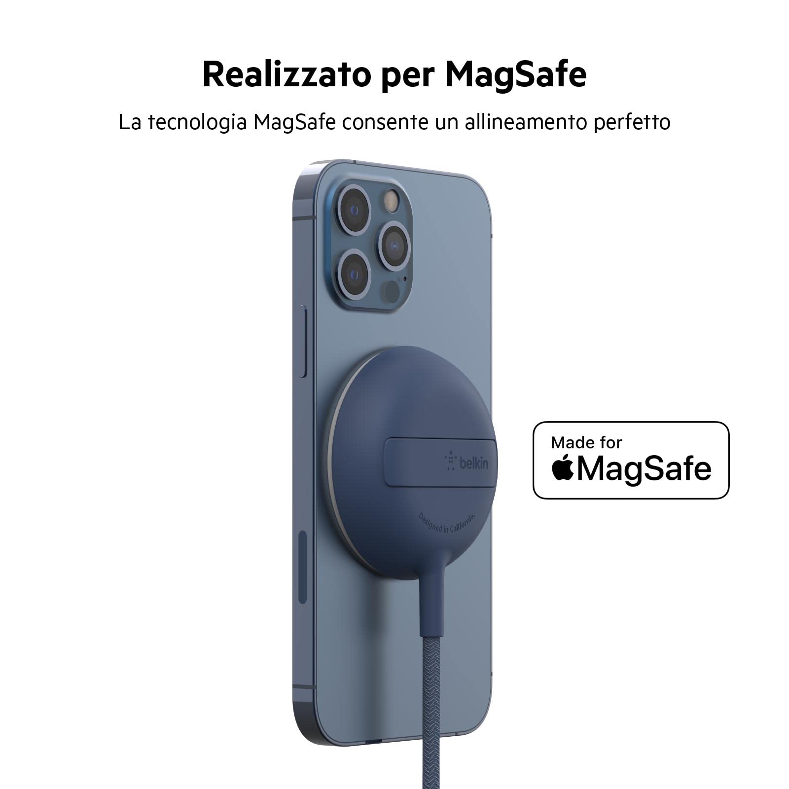 belkin-tappetino-di-ricarica-wireless-portatile-magsafe-15-w-con-supporto-integr image 6