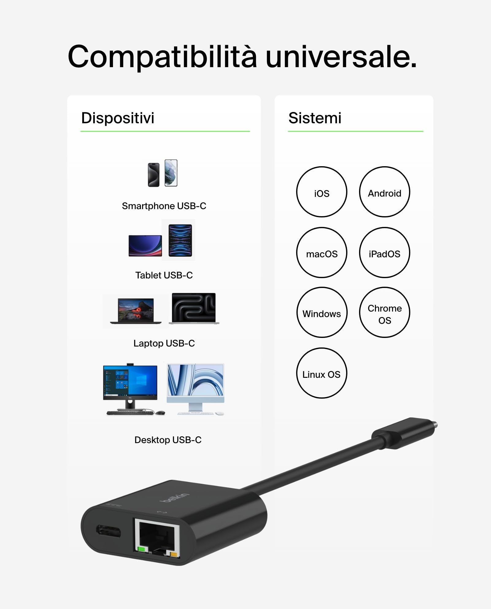 belkin-connect-adattatore-usb-c-a-ethernet-gigabit-ricarica-100-w-power-delivery image 6