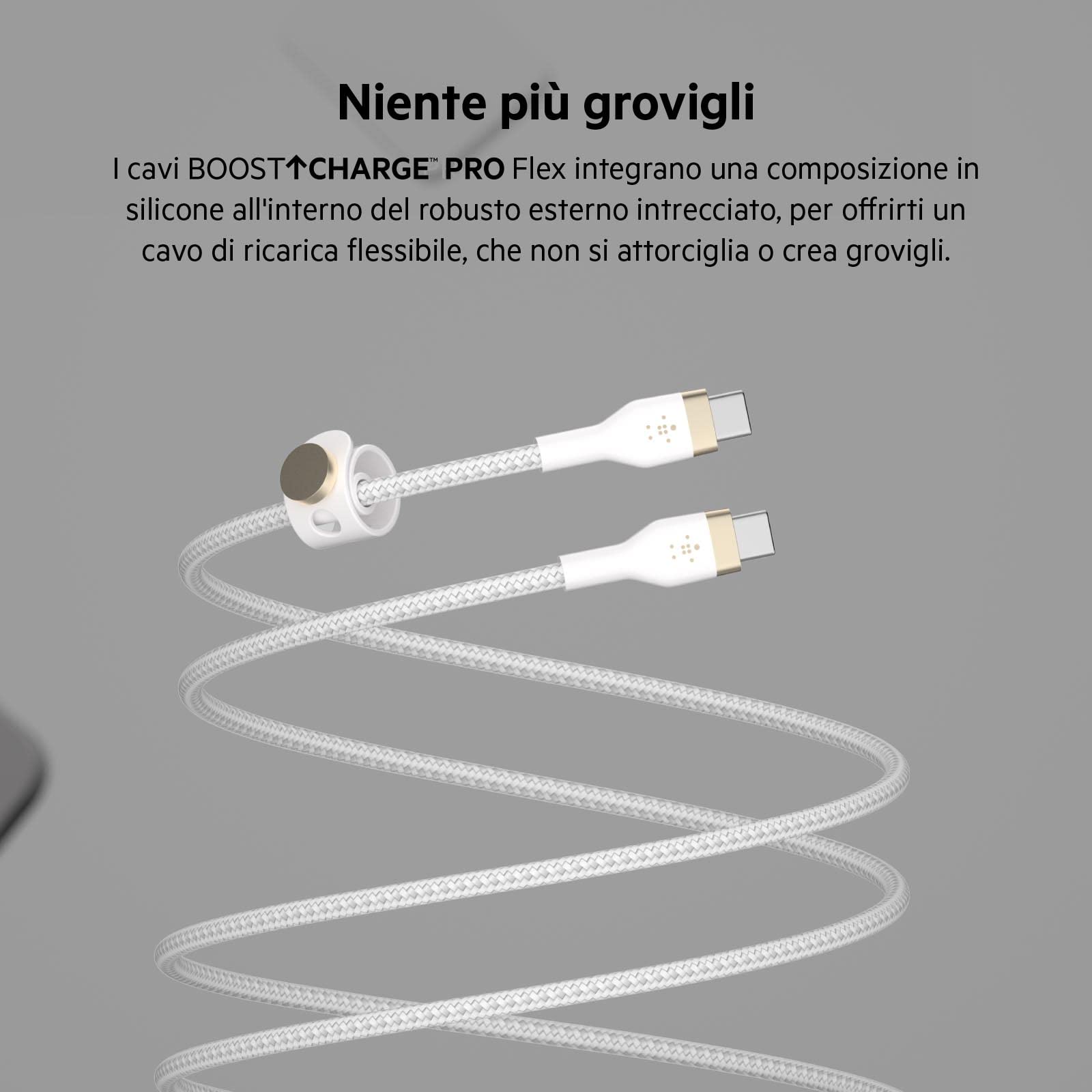 belkin-boostcharge-pro-flex-cavo-usb-c-a-usb-c-intrecciato-ricarica-rapida-pd-ce-2 image 4